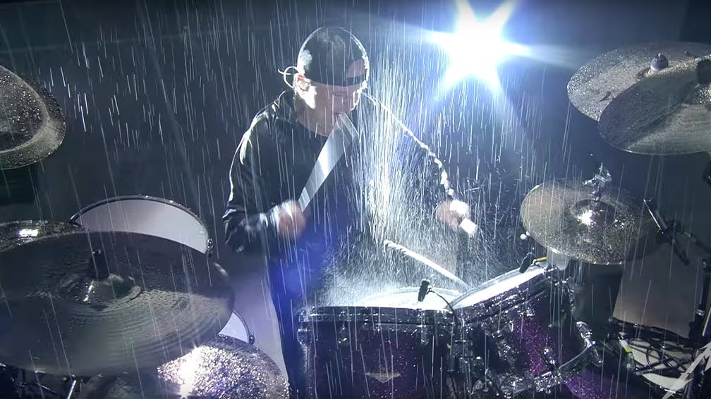 Watch A Drenched Metallica Perform Master Of Puppets In The Pouring Rain