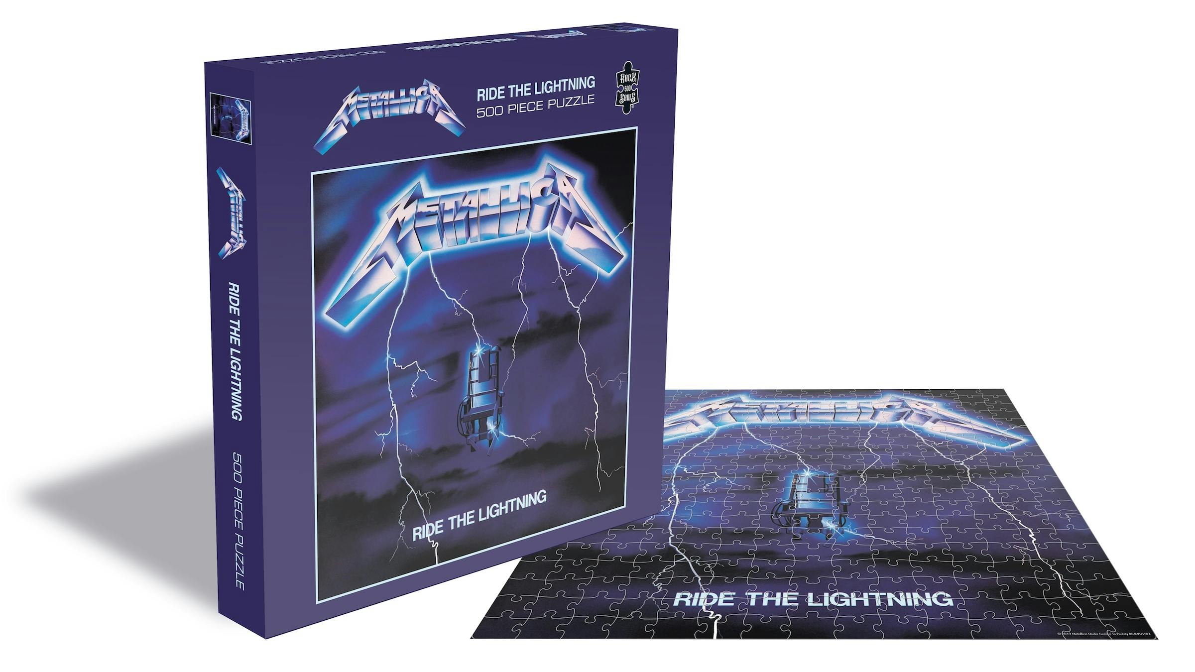 The First Four Metallica Albums' Covers Are Now Jigsaw Puzzles