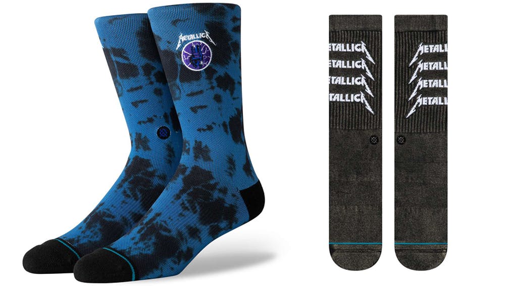 Metallica have unveiled a brand-new range of socks