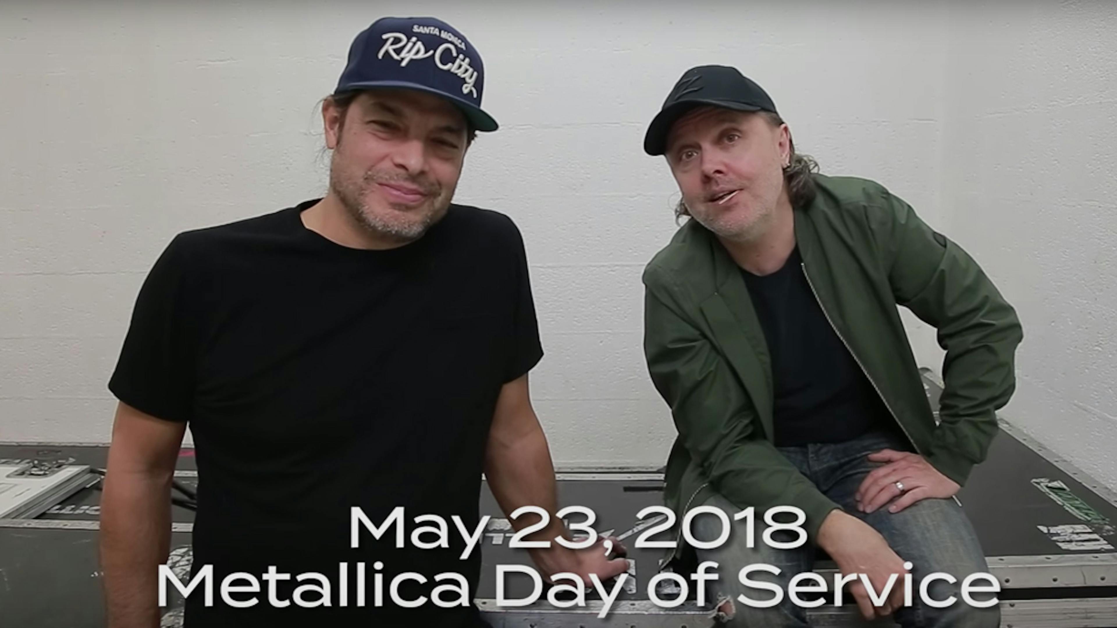 Metallica Have Announced A 'Day Of Service' For Charity