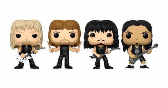 There’s Going To Be Metallica Pop! Figures