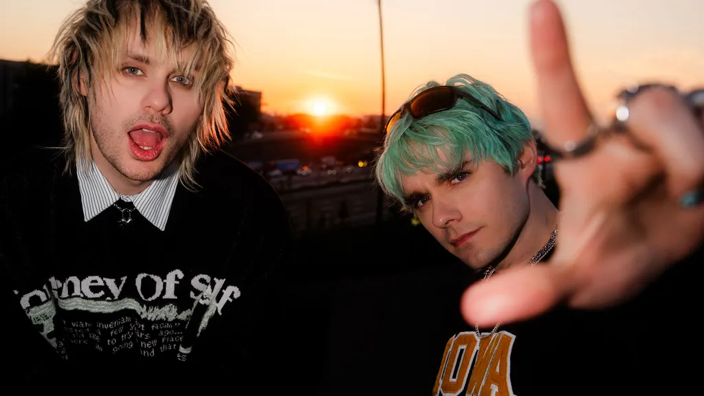 Michael Clifford Awsten Knight 2025 photoshoot Kerrang credit Ryan Fleming header
