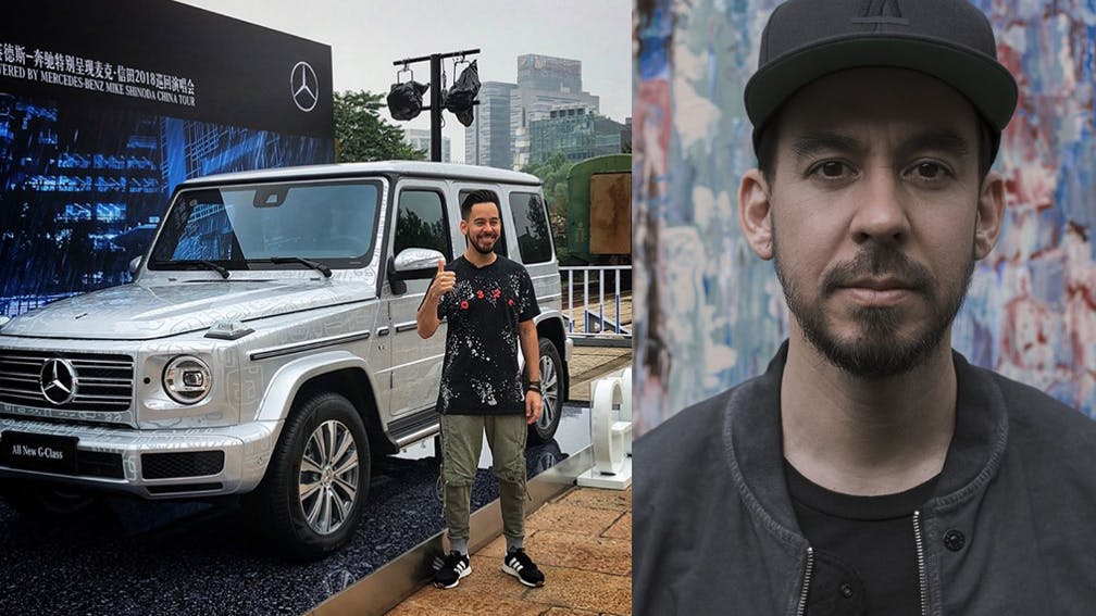 Mike Shinoda Just Designed A Custom Mercedes Benz