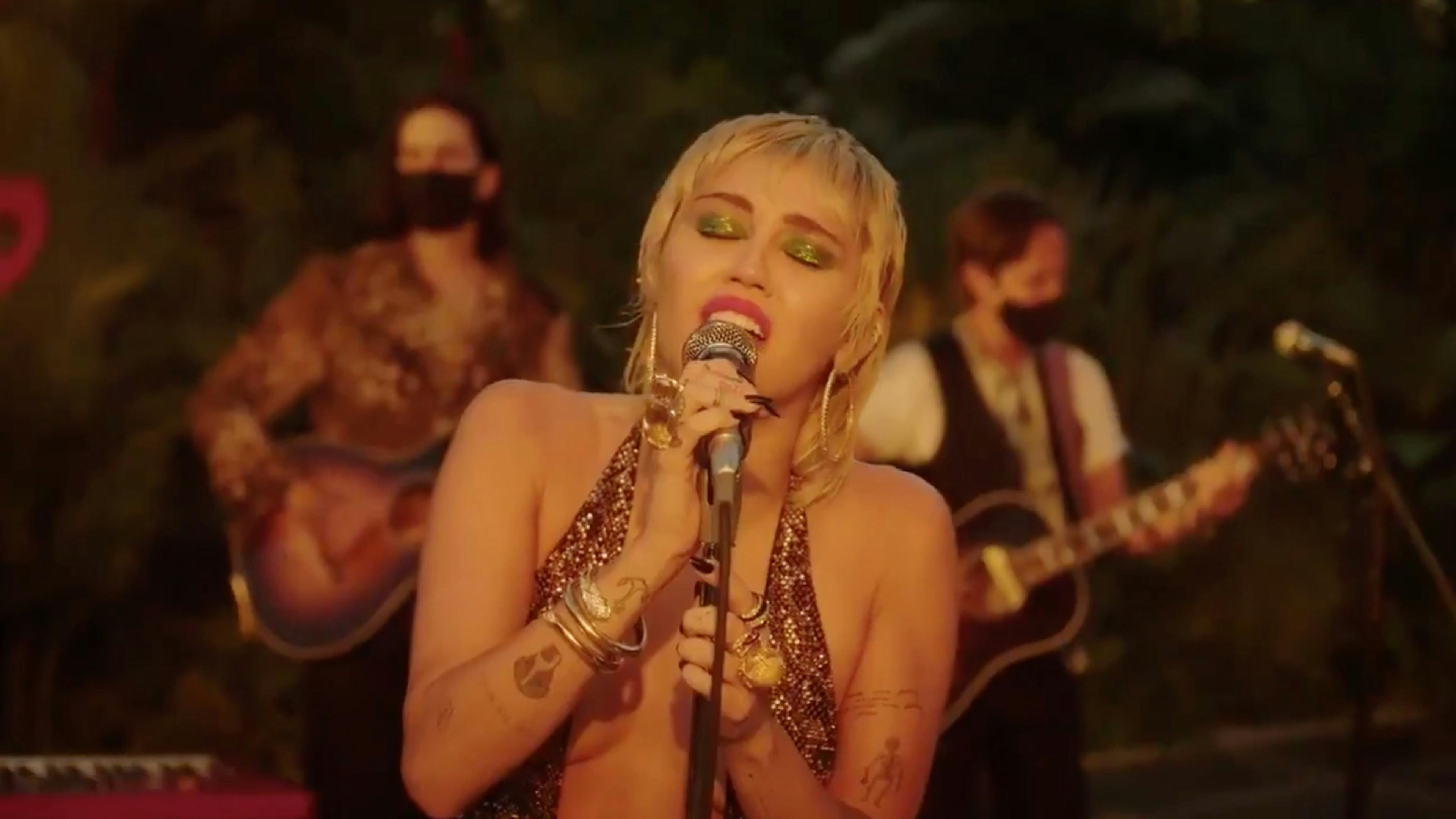 Watch Miley Cyrus' Beautiful Cover Of Pearl Jam's Just Breathe