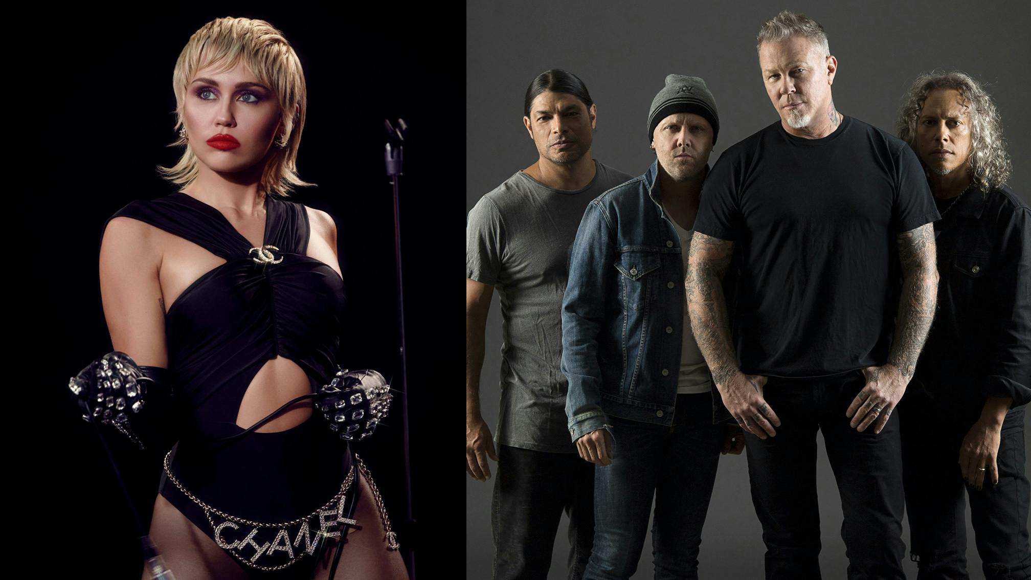 Miley Cyrus Is Working On A Metallica Covers Album