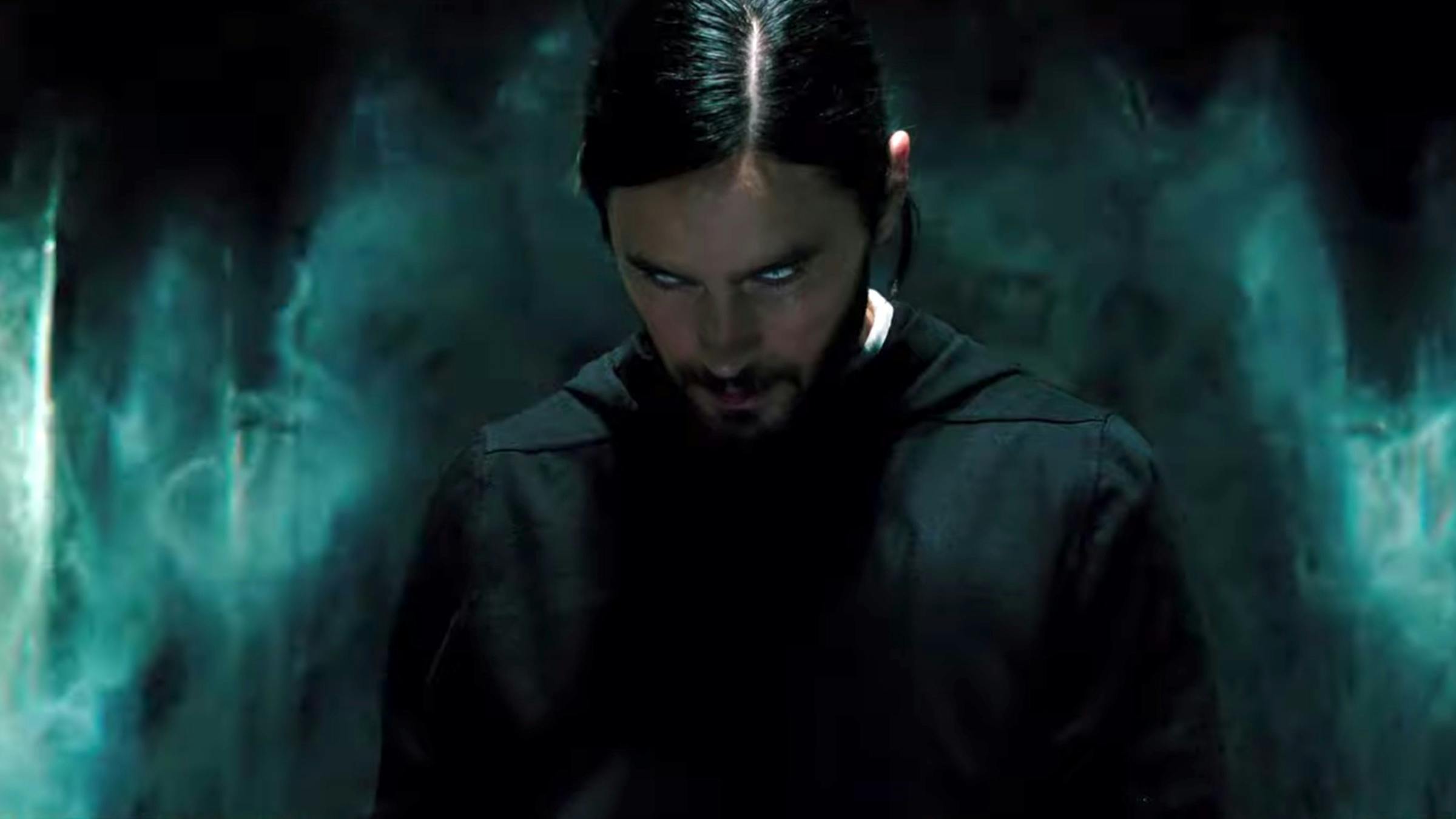 First Trailer For Marvel's Morbius Shows Jared Leto's Vampiric Transformation