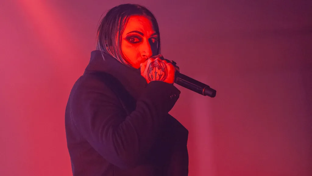 Motionless In White Chris Motionless live 2025 credit Priti Shikotra