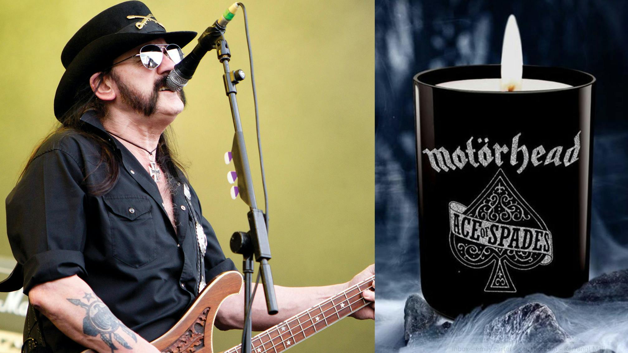 A Lemmy Kilmister-Scented Candle Now Exists