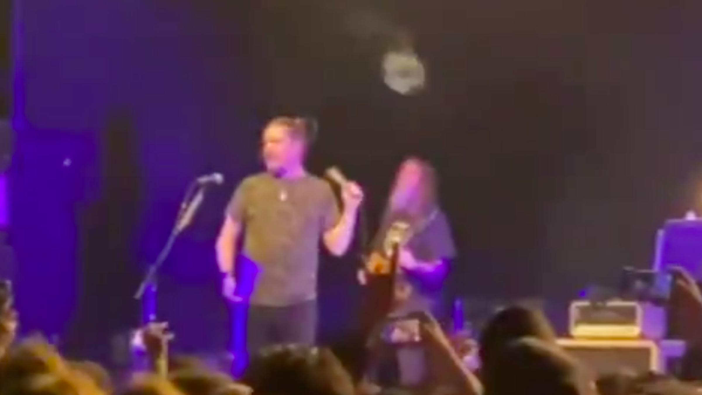 Watch: Mr. Bungle Fan Throws Friend’s Ashes Onstage During Brooklyn Show