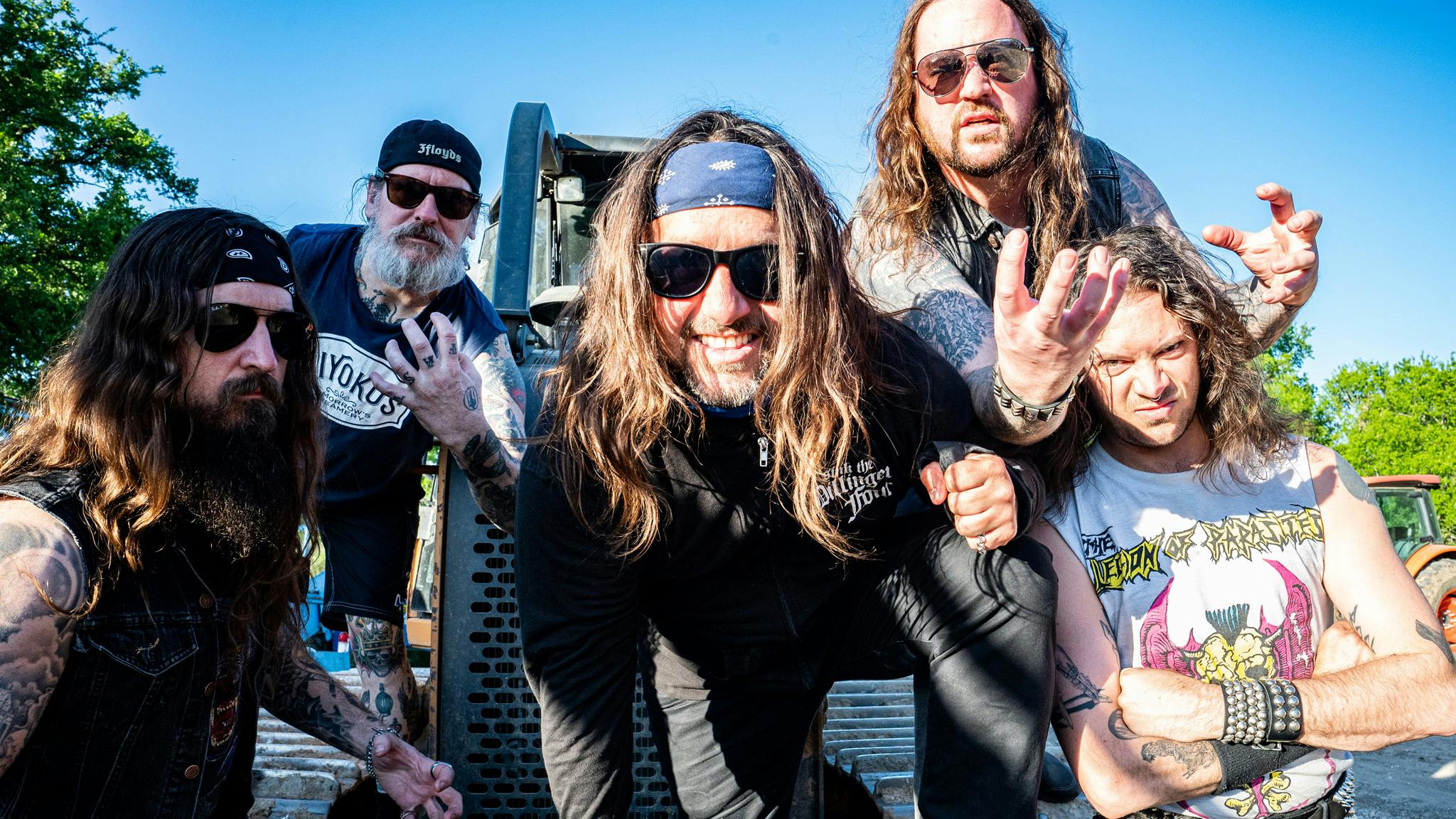 “A guy on a dirtbike was firing a semi-automatic gun outside a show”: 13 Questions with Municipal Waste’s Tony Foresta
