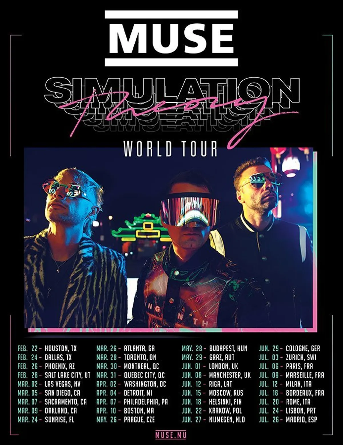Muse Announce Simulation Theory World Tour Kerrang!