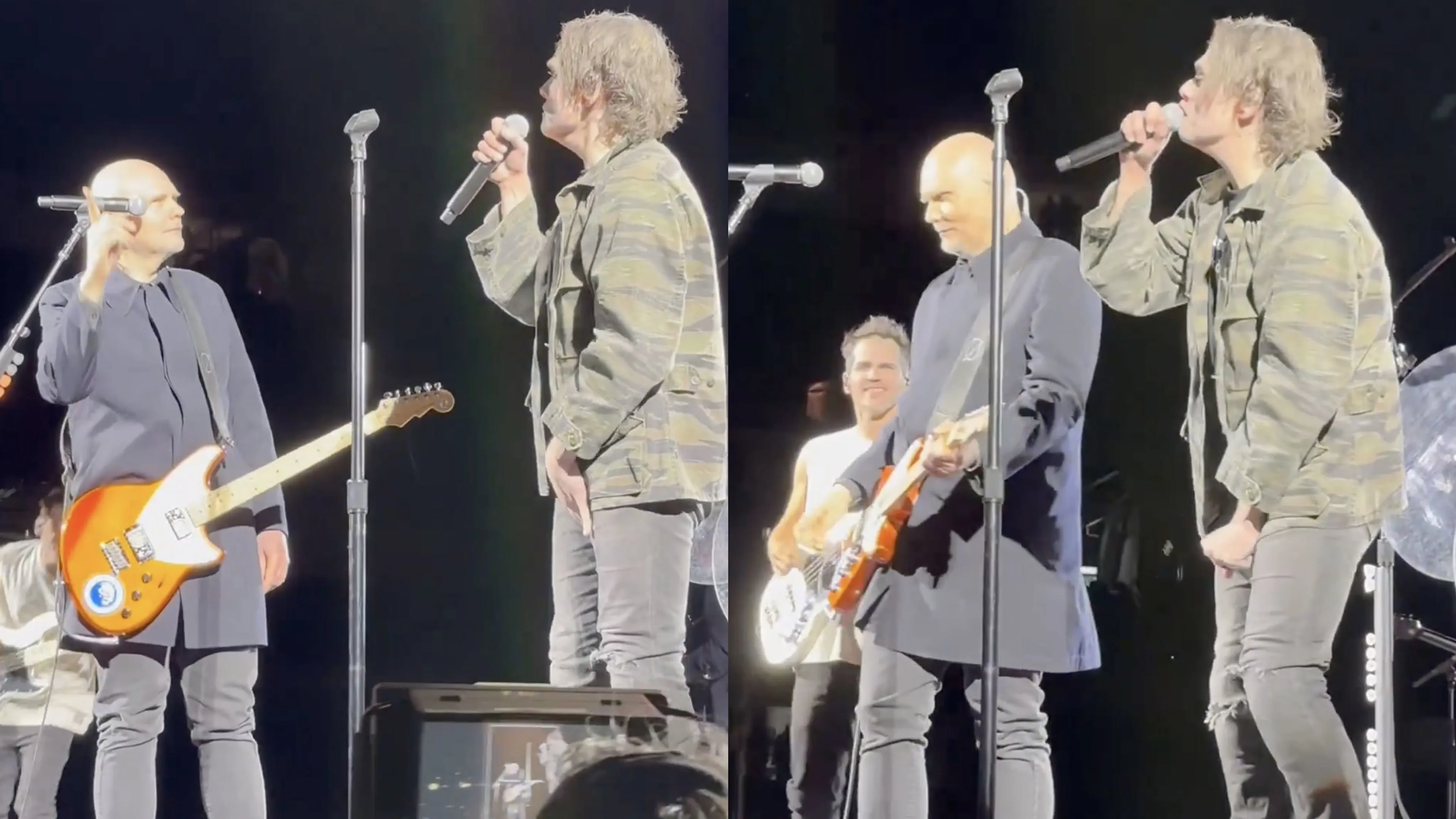 “I wouldn’t be in a band without him”: See MCR cover Bullet With Butterfly Wings with Billy Corgan