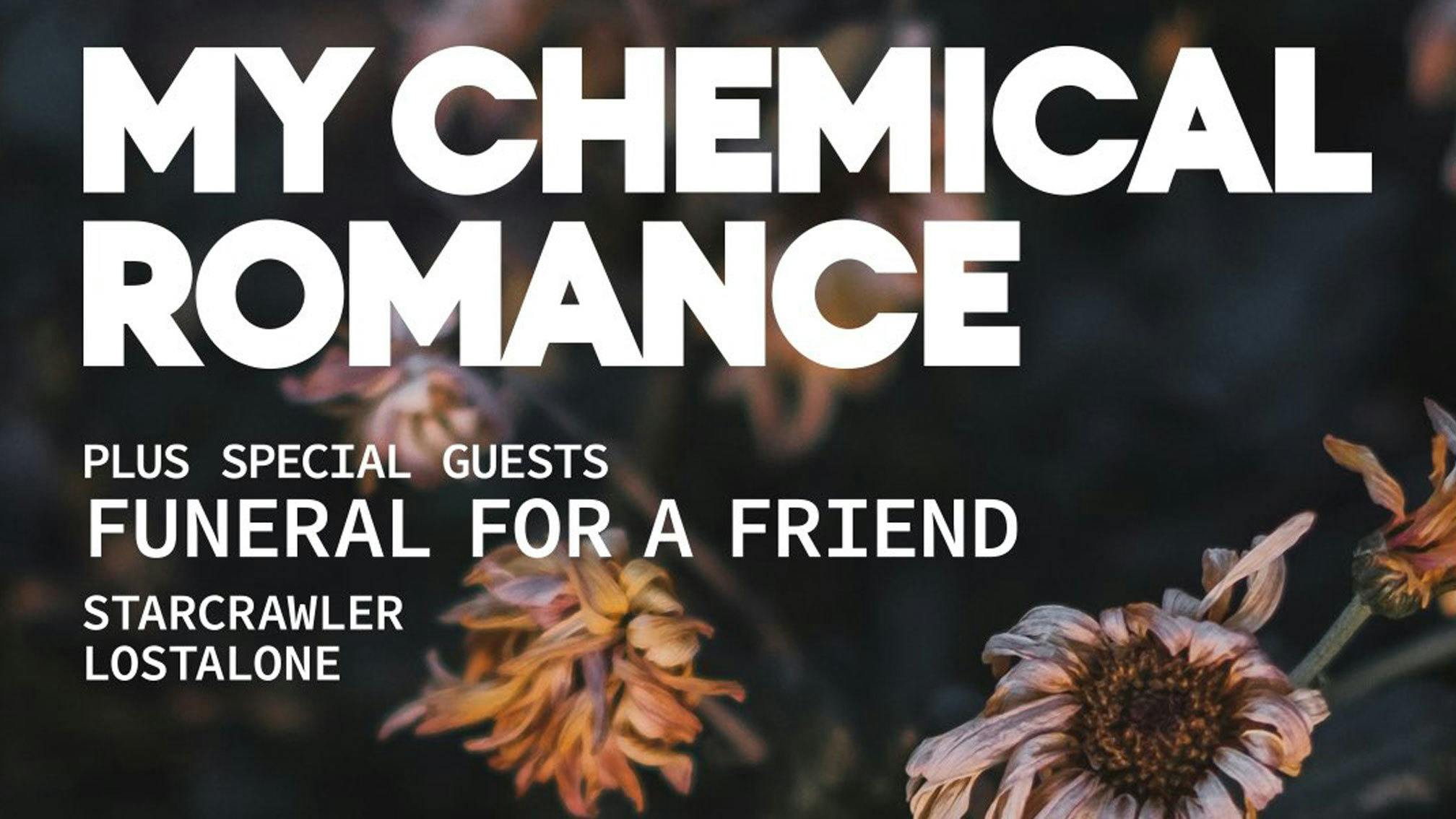 Funeral For A Friend announced as special guests for My Chemical Romance’s Cardiff show
