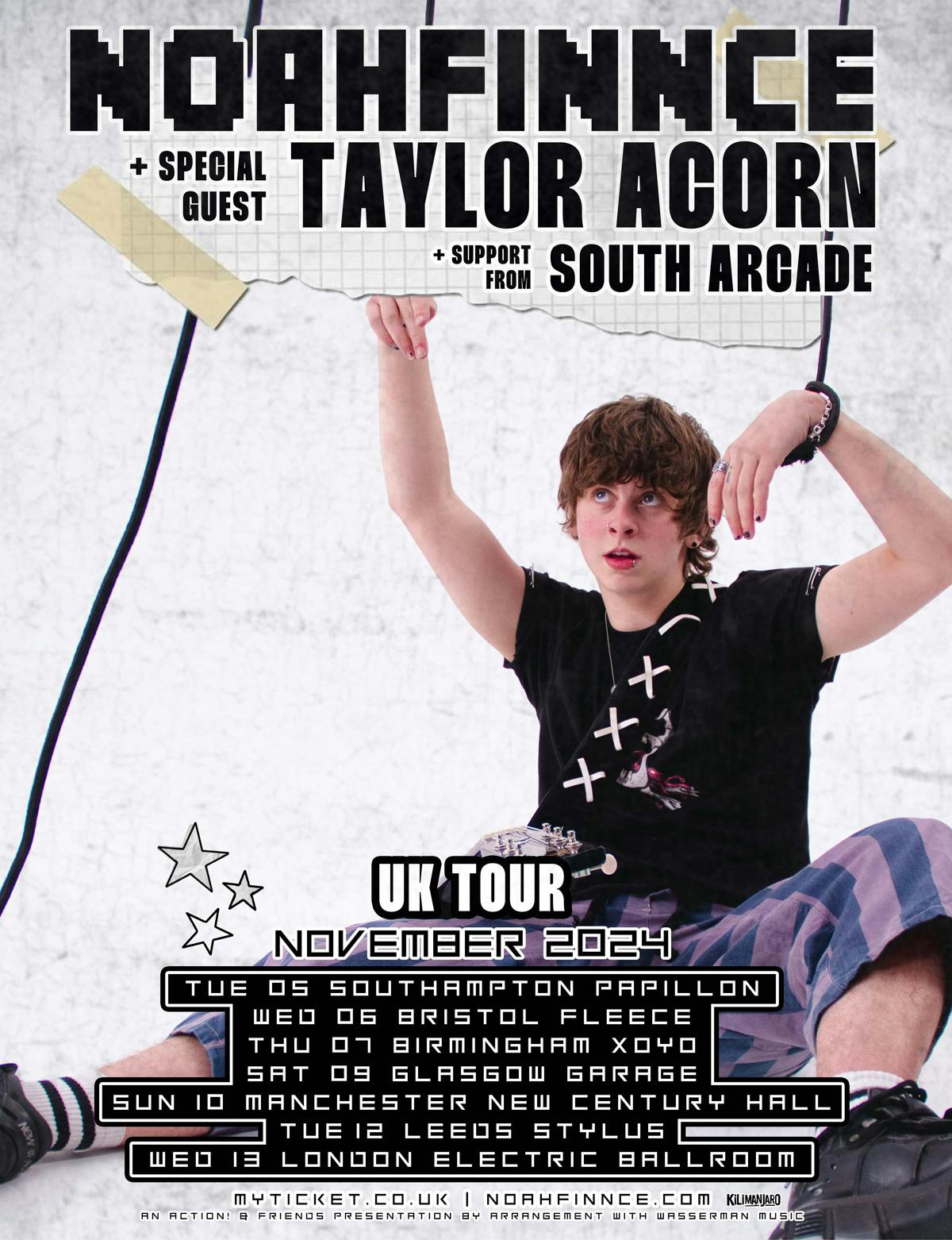 NOAHFINNCE announces UK tour with Taylor Acorn and South… | Kerrang!