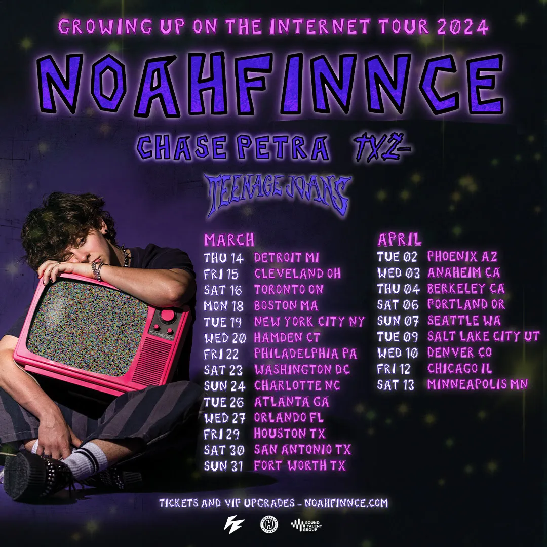 NOAHFINNCE confirms spring 2025 U.S. headline tour Kerrang!