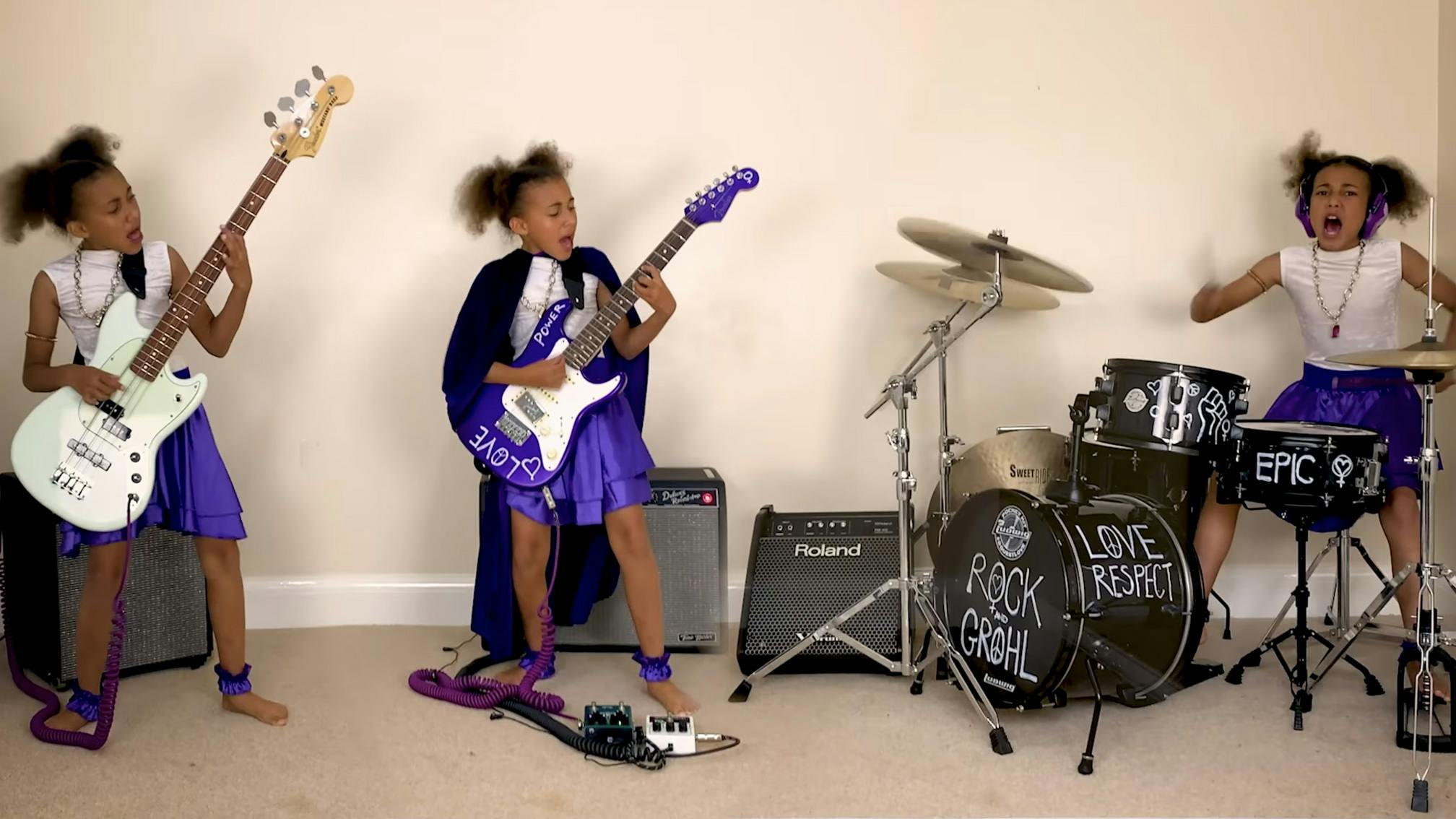 Nandi Bushell Performs Rock And Grohl, A New Theme Song For The Foo Fighters Frontman