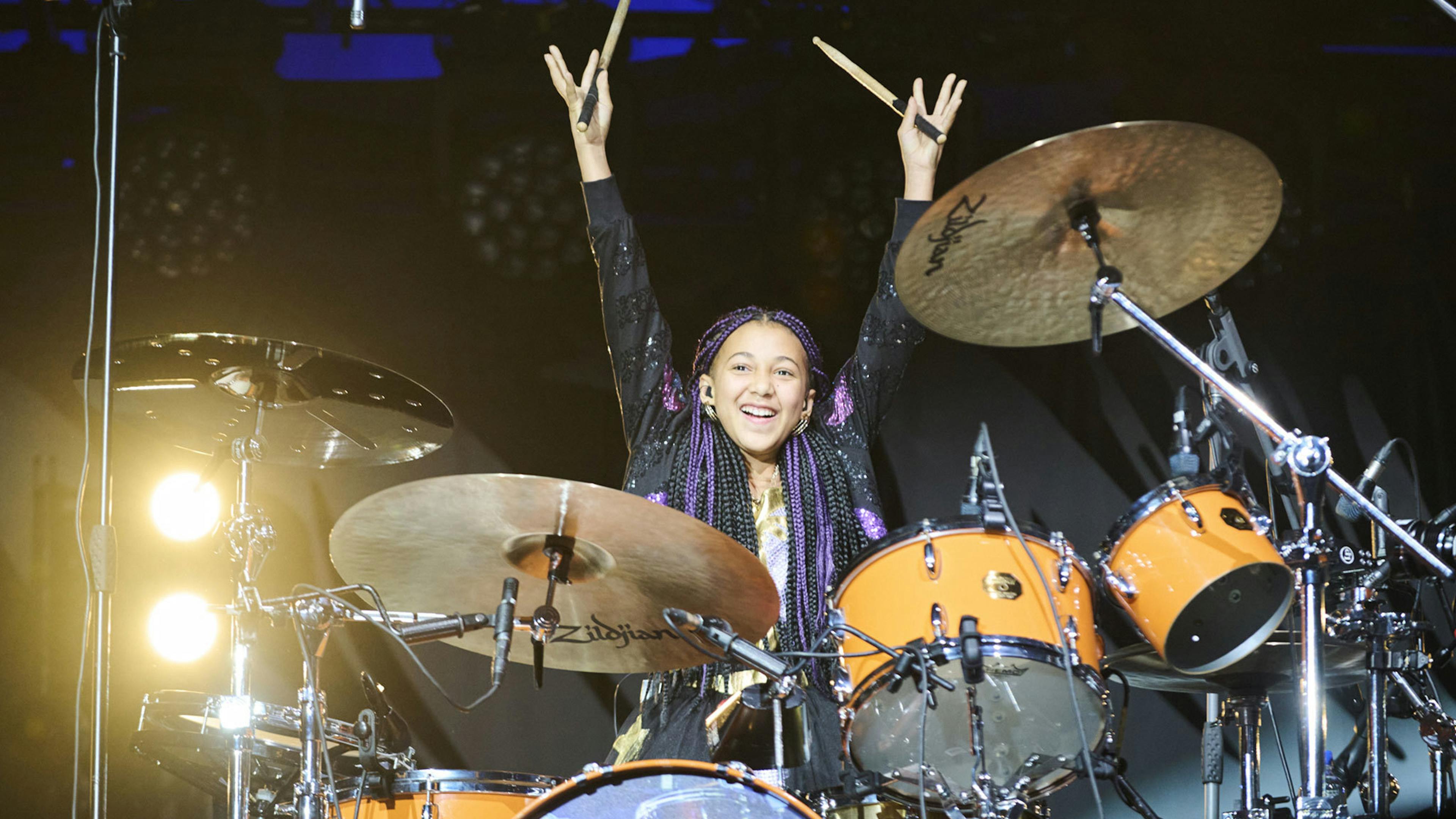 “I gave it everything I had”: 12-year-old Nandi Bushell shares full video of Taylor Hawkins tribute performance