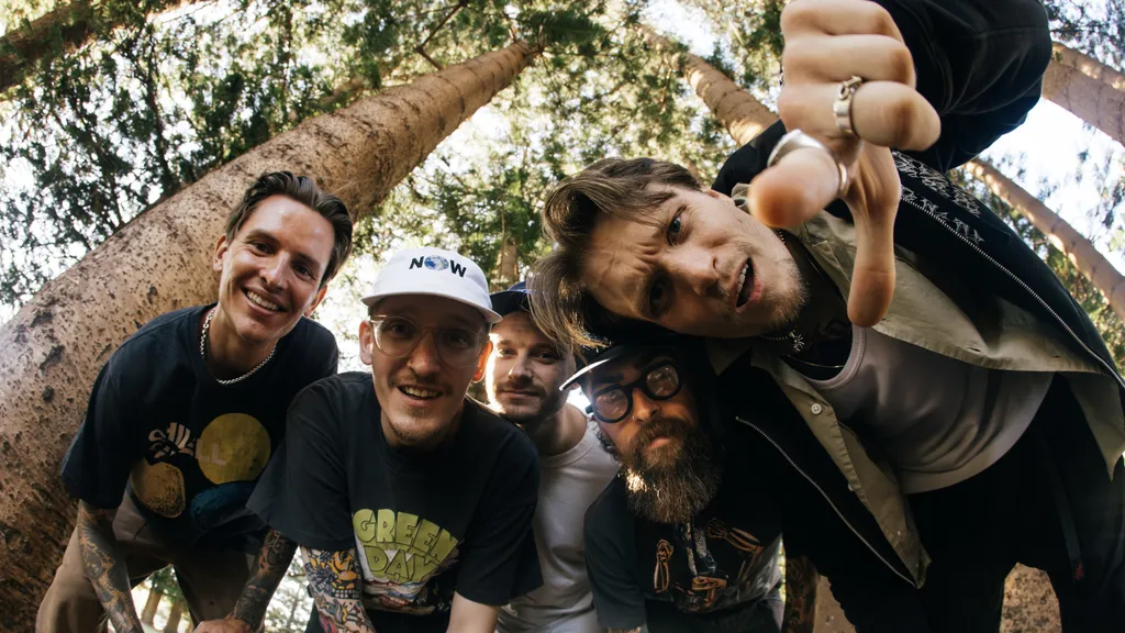 Neck Deep November 2023 promo credit Nat Wood