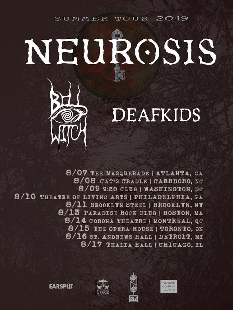 Neurosis Announce U.S. Tour Dates With Bell Witch And… Kerrang!