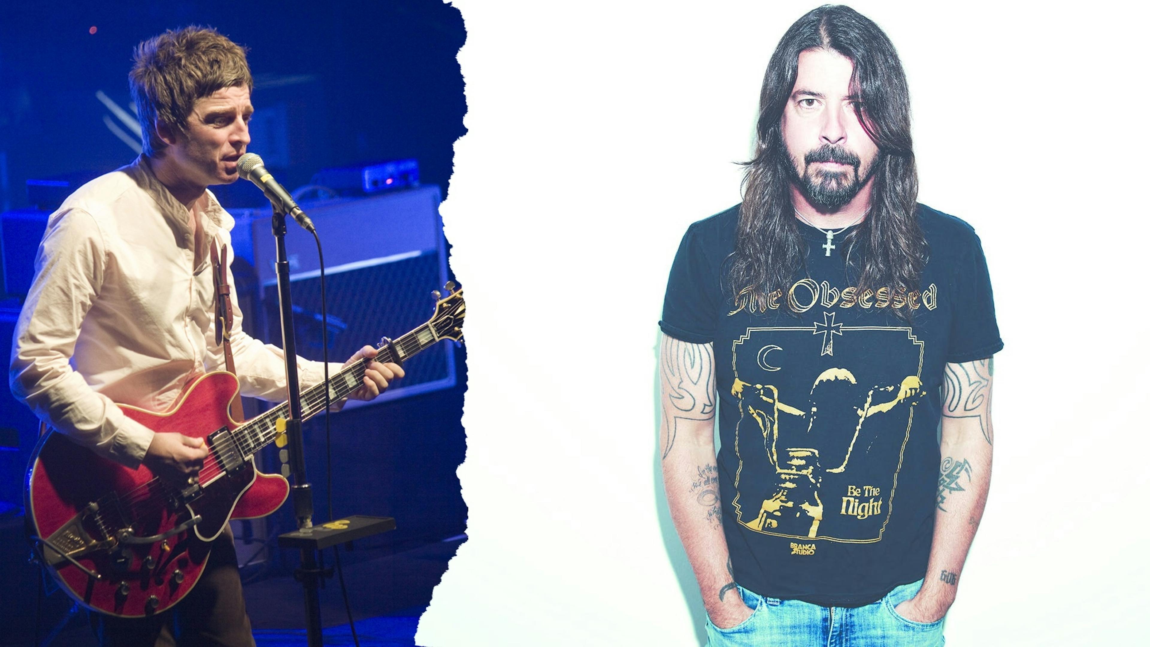 Noel Gallagher Wants To Start A Petition To Get Foo Fighters To Split Up