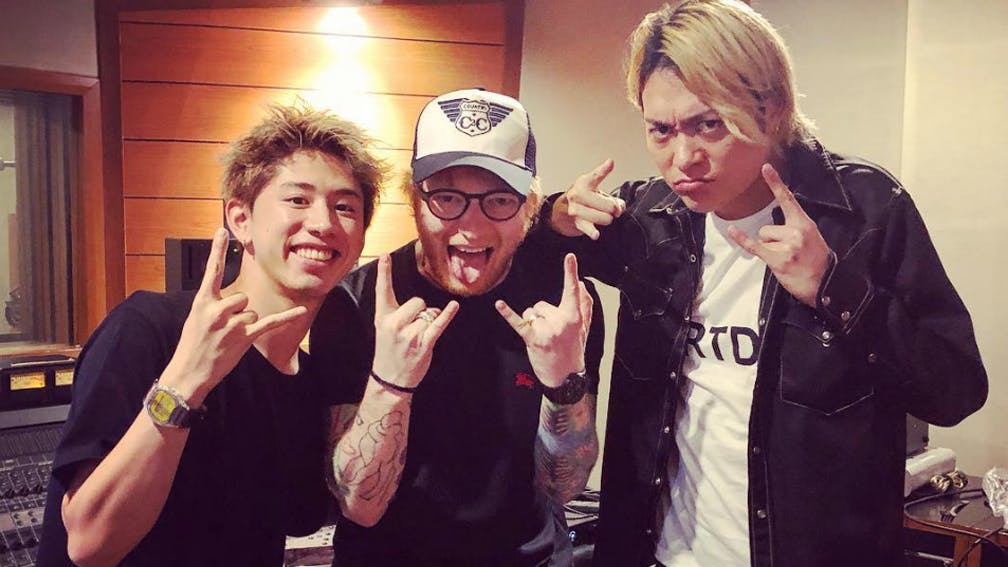 ONE OK ROCK Have Been In The Studio With Ed Sheeran