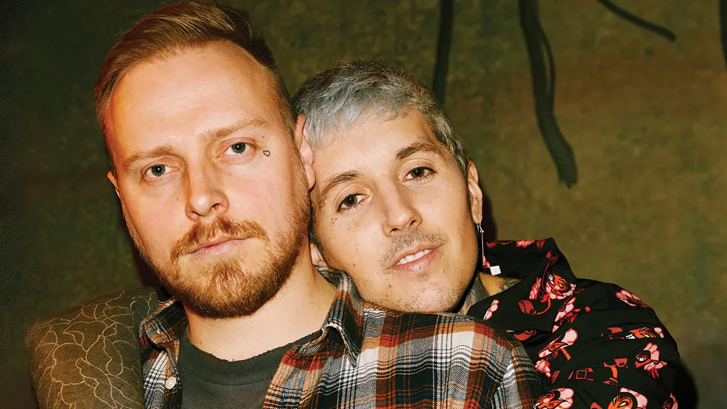 Oli Sykes and Sam Carter shot by Gobinder Jhitta