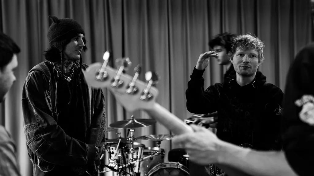 Oli Sykes Ed Sheeran Bad Habits image via Spotify