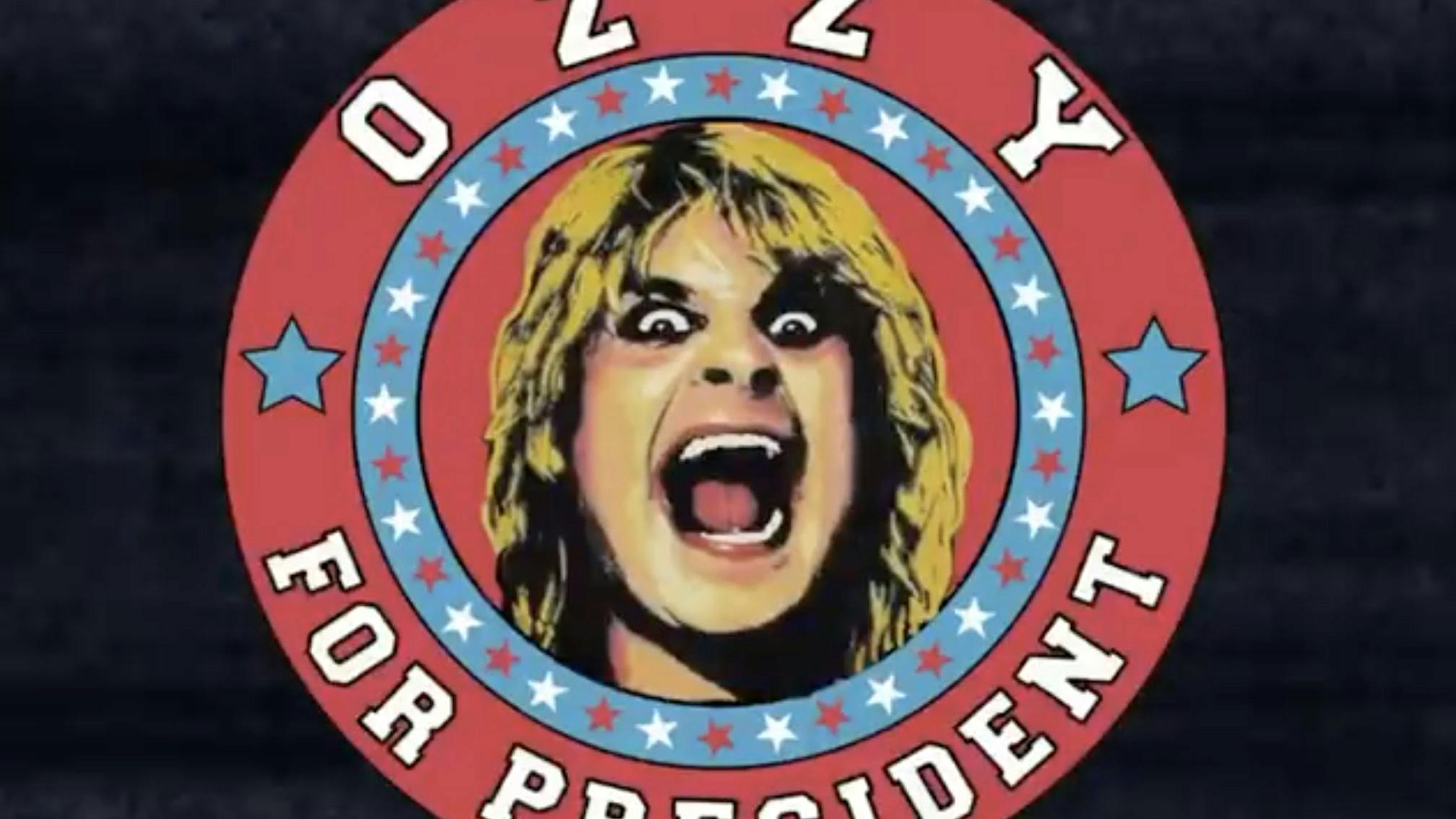 New 'Ozzy For President' Merch Line Launched