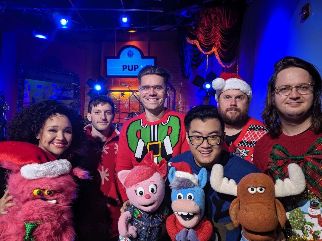 PUP Perform Christmas Version Of Kids On Children's TV