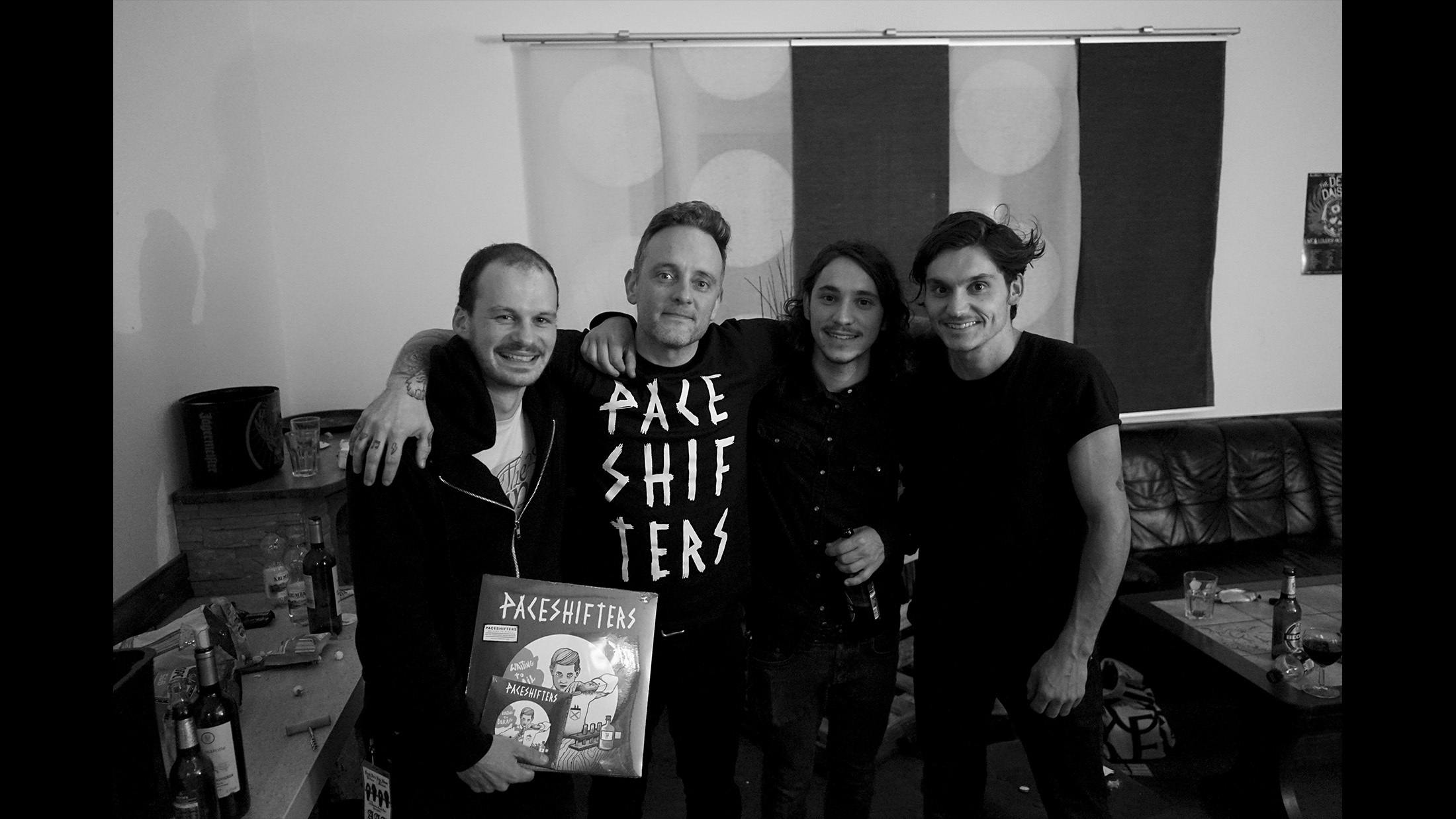 Celebrating the release of our new record together with Dave Hause!