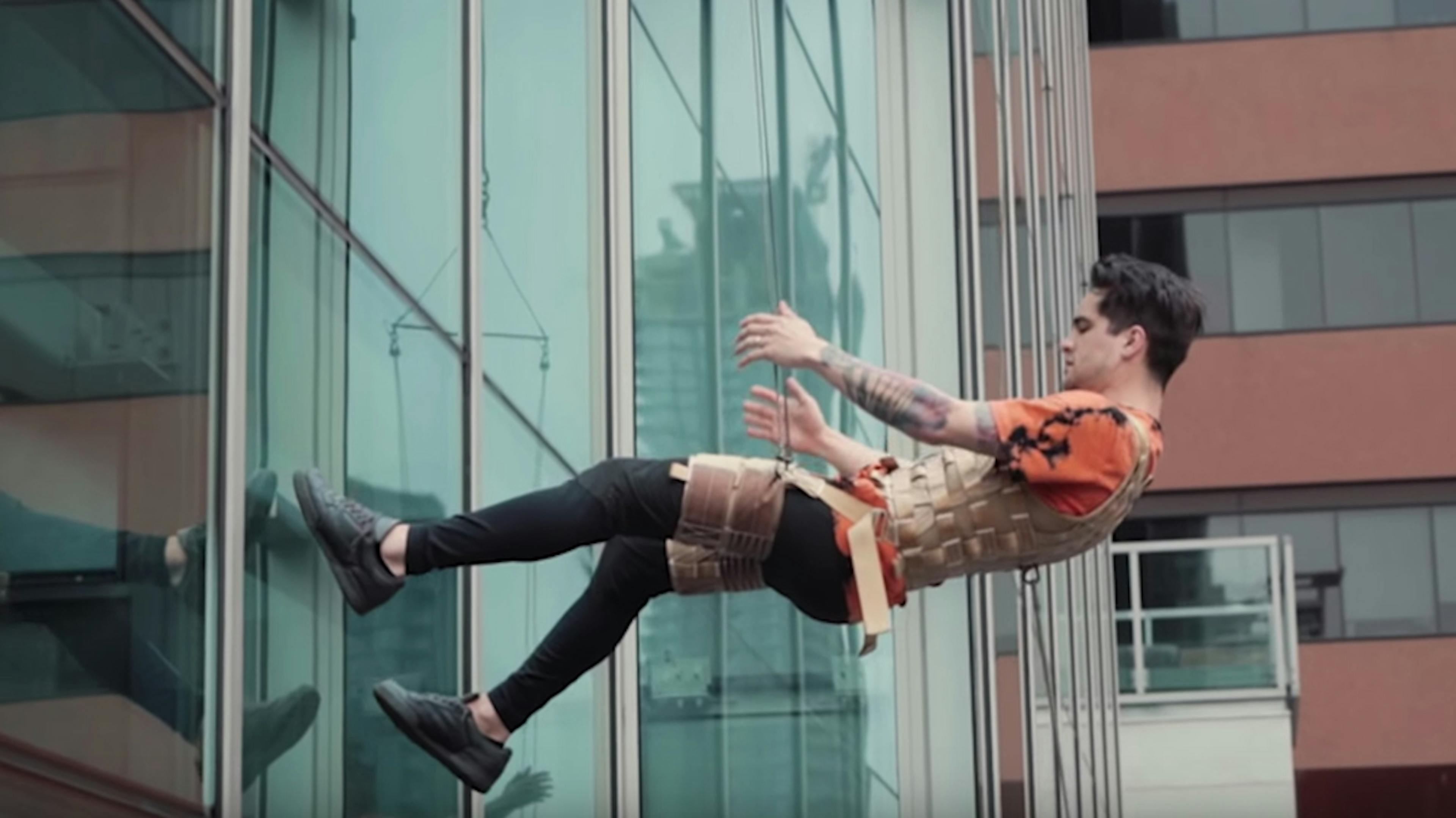 Go Behind The Scenes On Panic!'s Gravity-Defying High Hopes Video