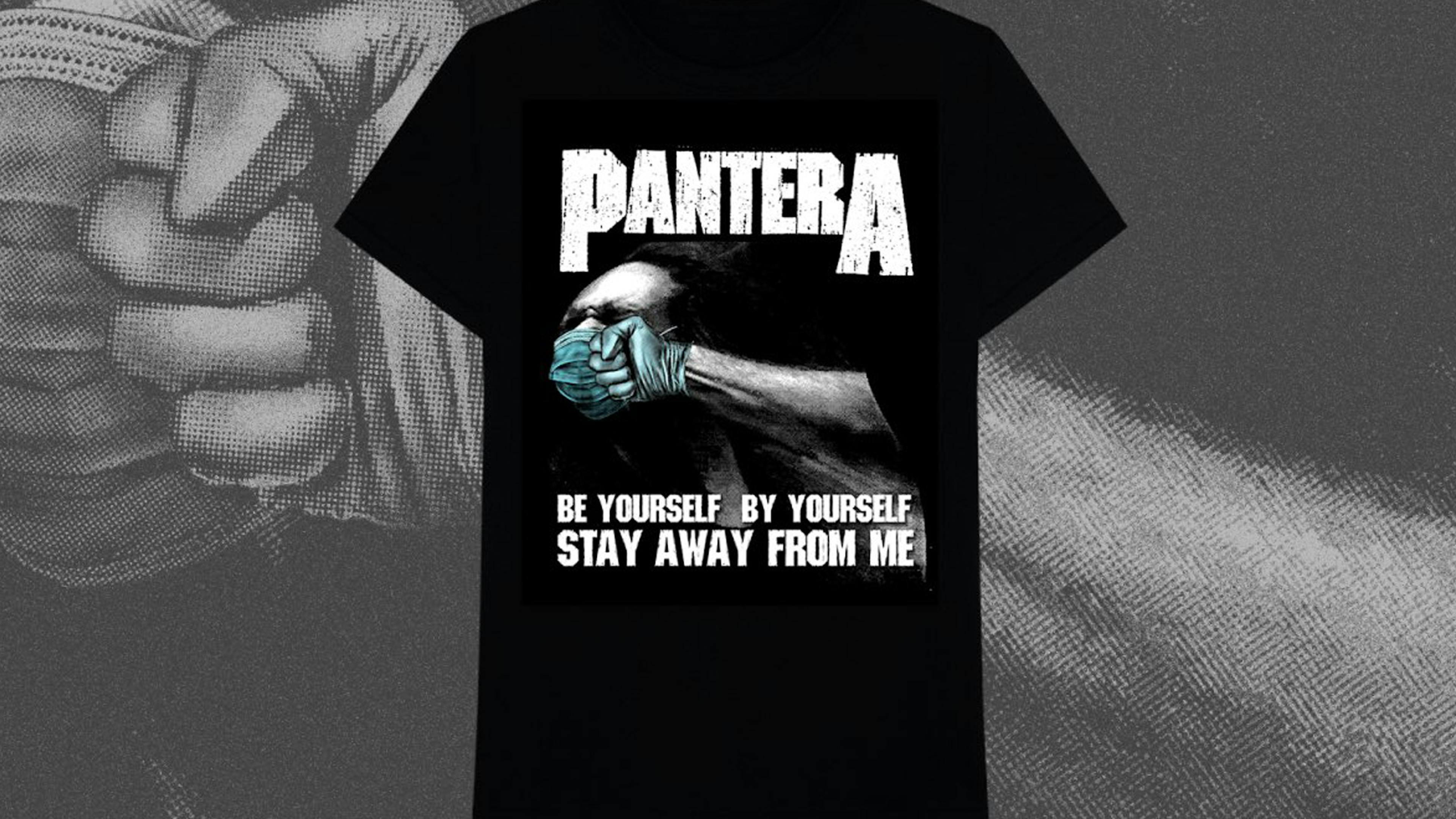 Pantera Unveil Vulgar Display Of Power-Themed Social Distancing Shirt