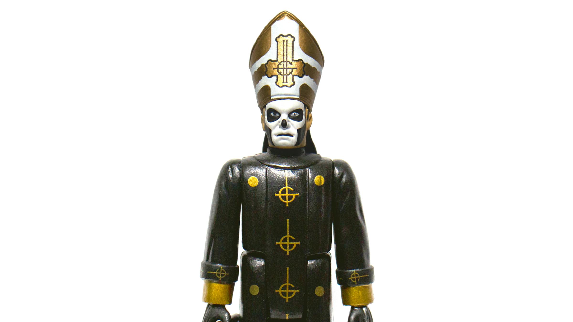 Ghost Reveal New Papa Emeritus III Action Figure