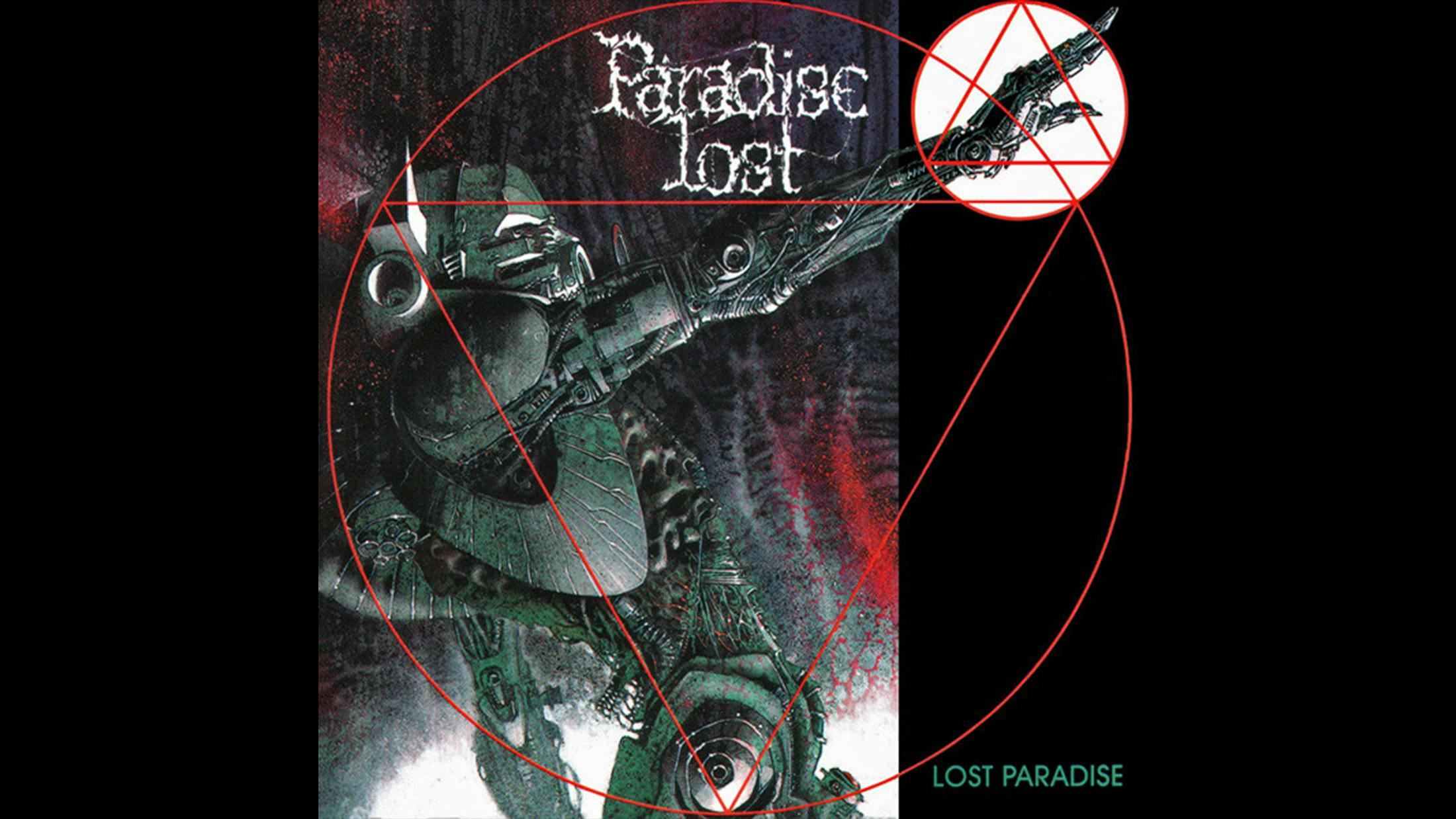 To Halifax, West Yorkshire, where a gang of young metalheads are making an unconscionably heavy racket. Sort of like death metal played at a third of the speed, and with a great deal more morbidity. Lost Paradise (so called on account of there being another band of the same name, thereby allowing the band to say the album was titled Paradise Lost and the band Lost Paradise in the event of legal action), wasn’t just doom: it was death doom, and there was very little else that sounded like it at the time. This is, in part, because in an act of naivety, the guitars were recorded clean, straight into the desk, and distortion added after.
