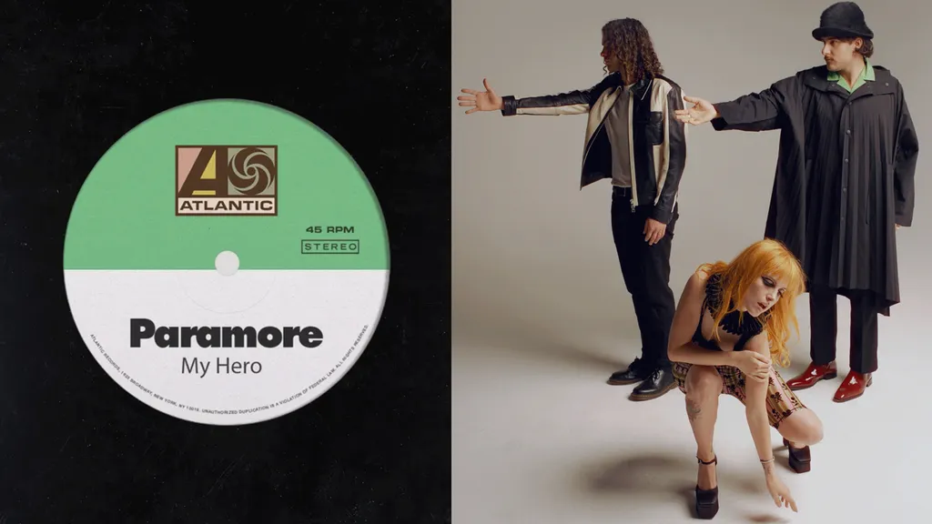Paramore My Hero header