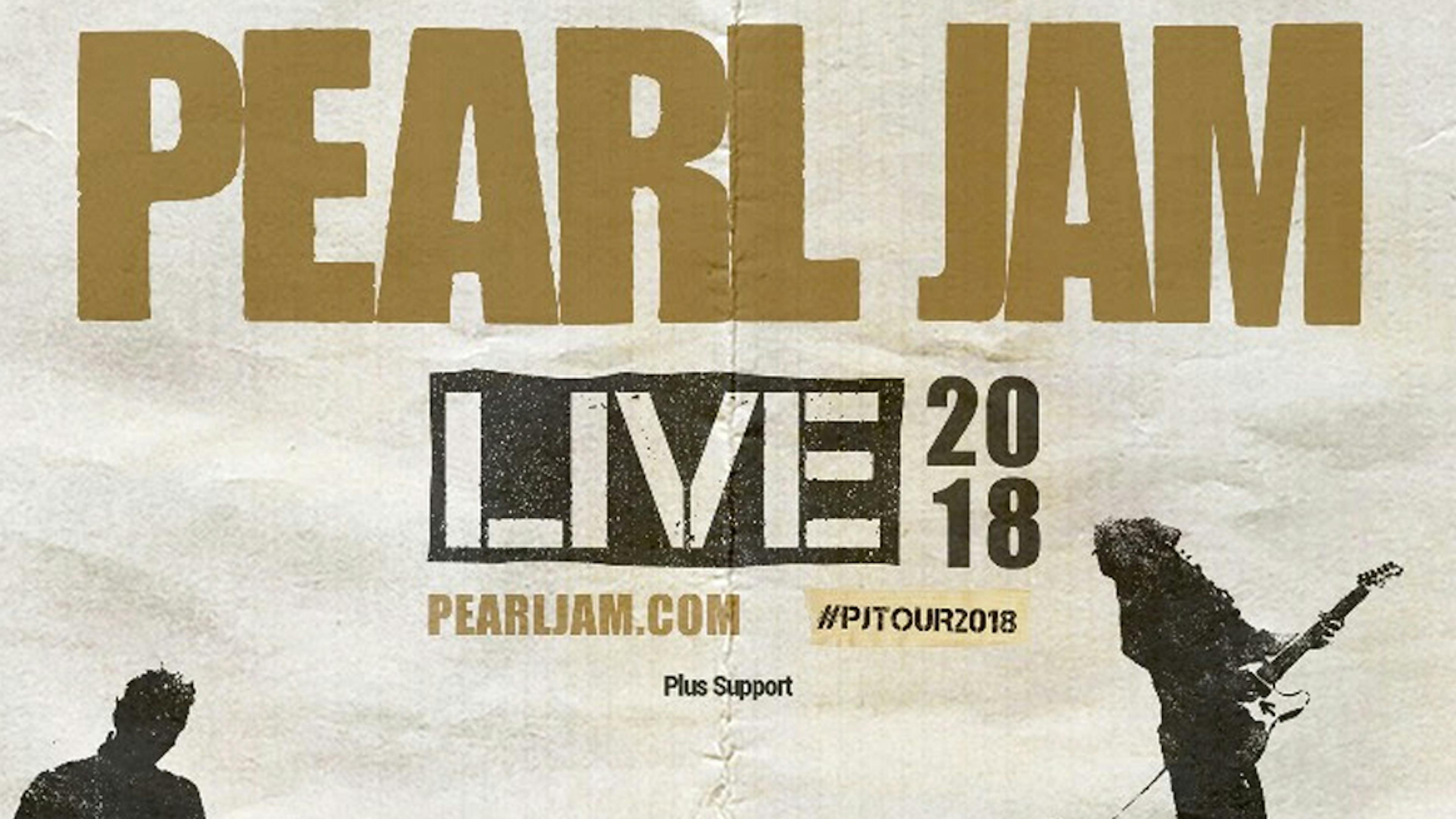 Pearl Jam Have Announced A 2018 European Tour