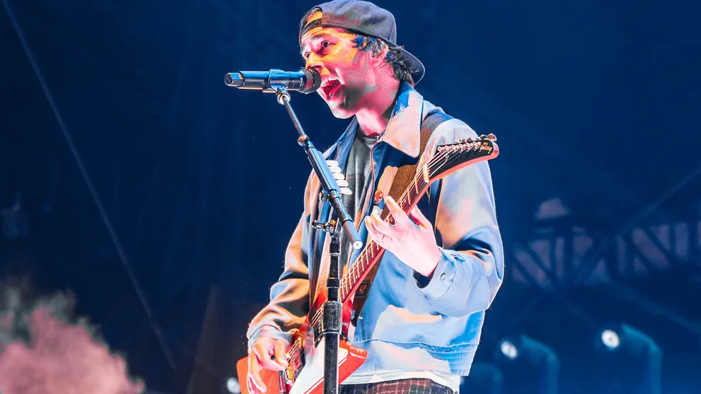 Pierce The Veil live Vic Fuentes 2024 When We Were Young fest credit Stu Garneys