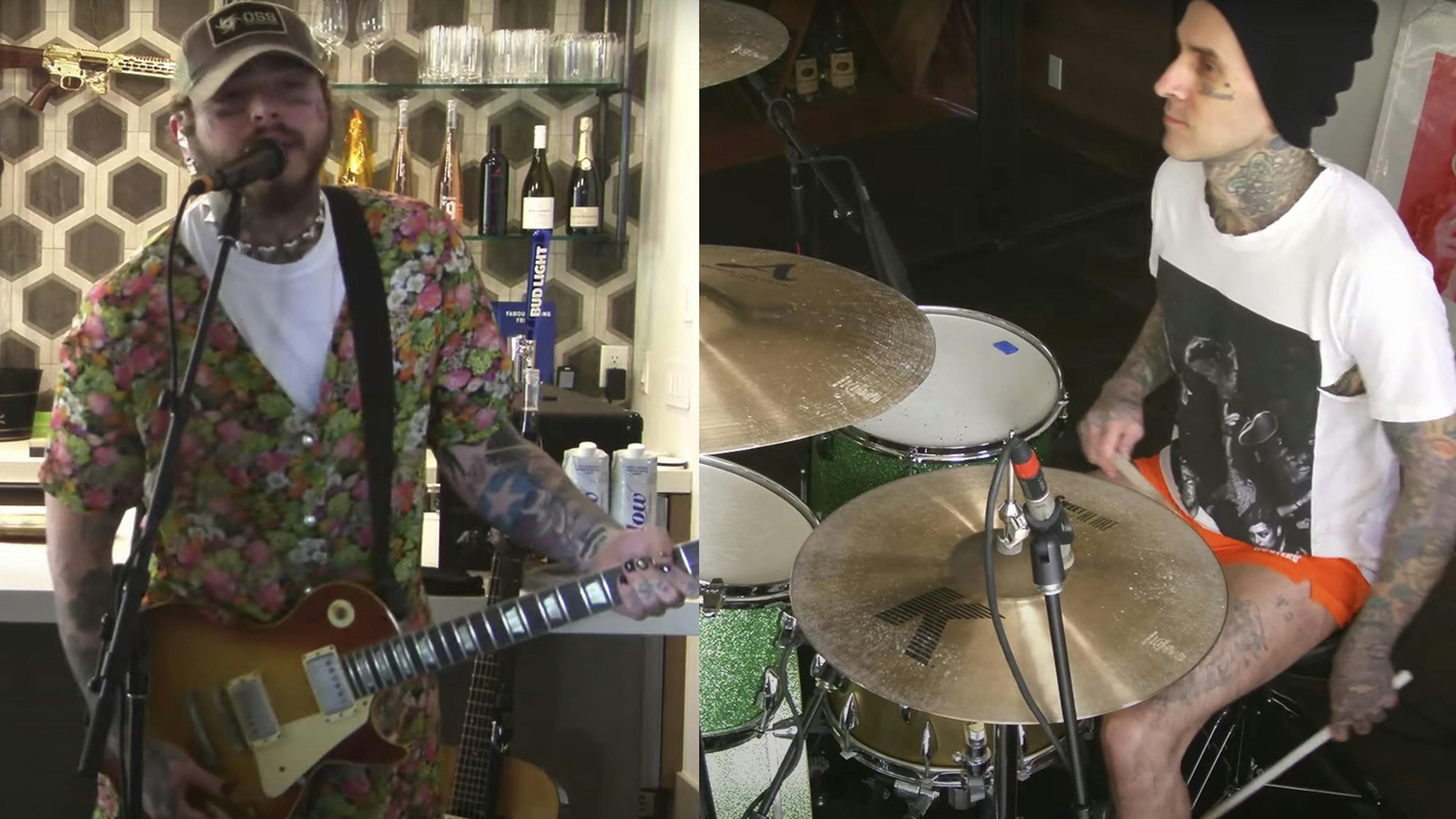 Watch Post Malone's Full Nirvana Tribute Livestream