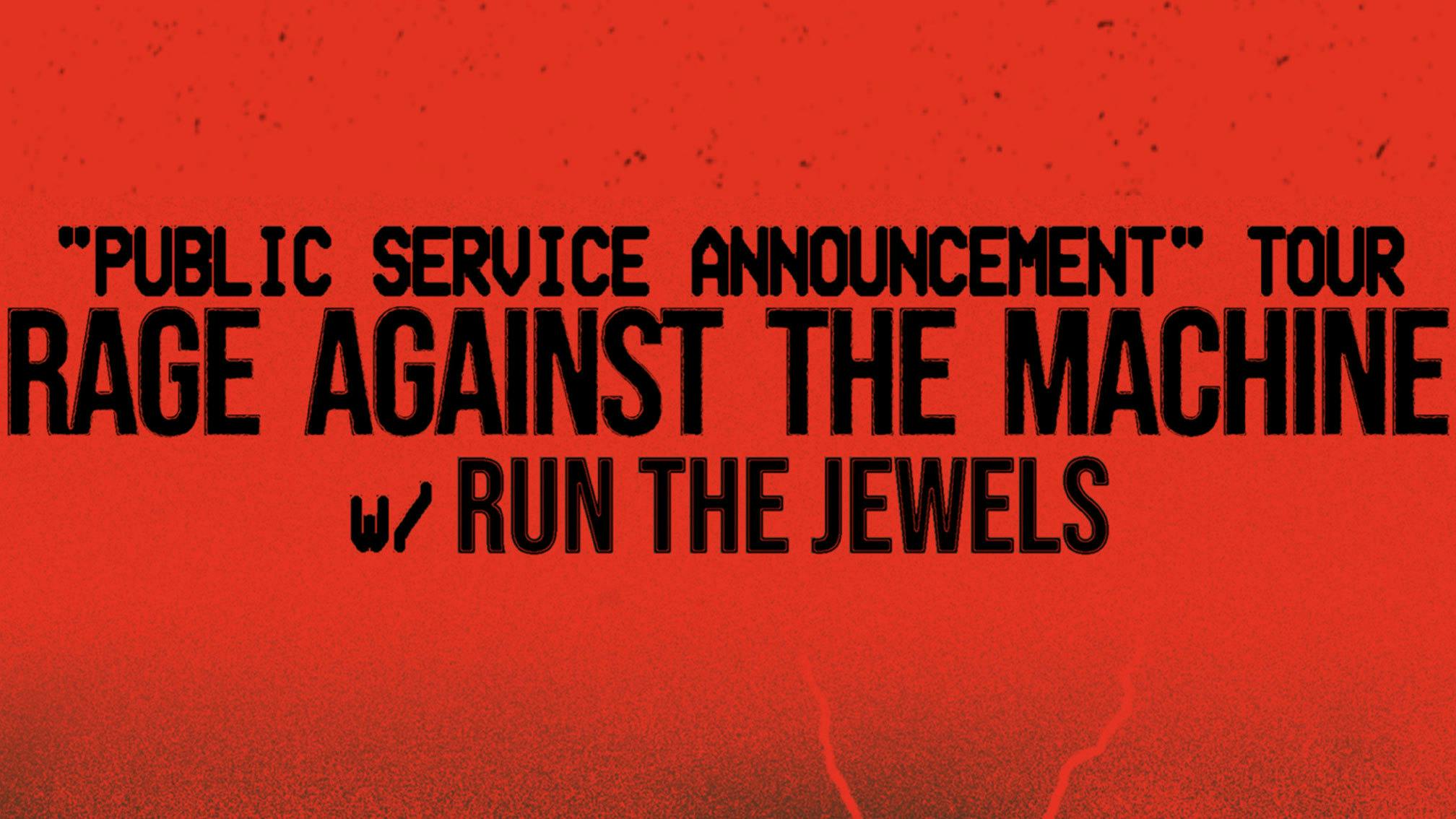 Rage Against The Machine unveil rescheduled 2023 Public Service Announcement tour dates