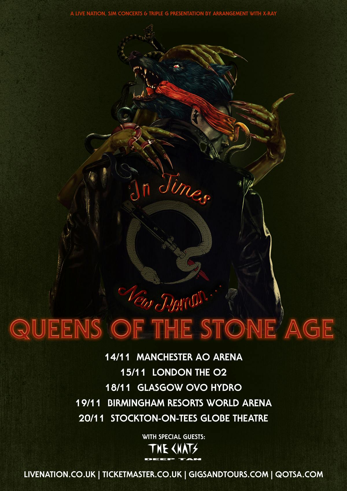 stone band uk tour