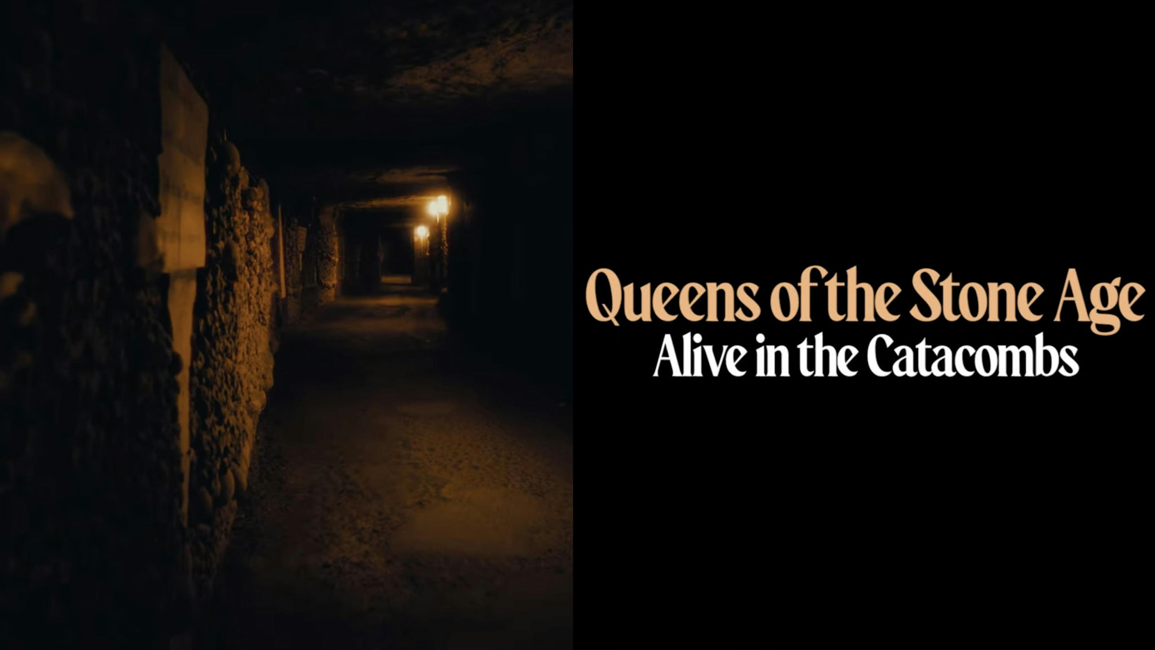 Queens Of The Stone Age tease live release from the Catacombs of Paris