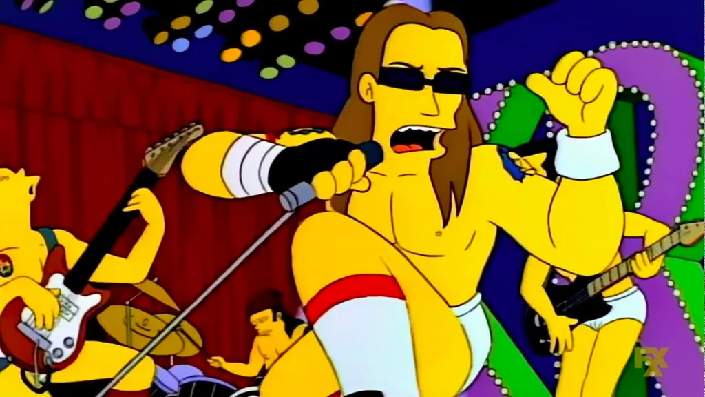 Red Hot Chili Peppers in The Simpsons