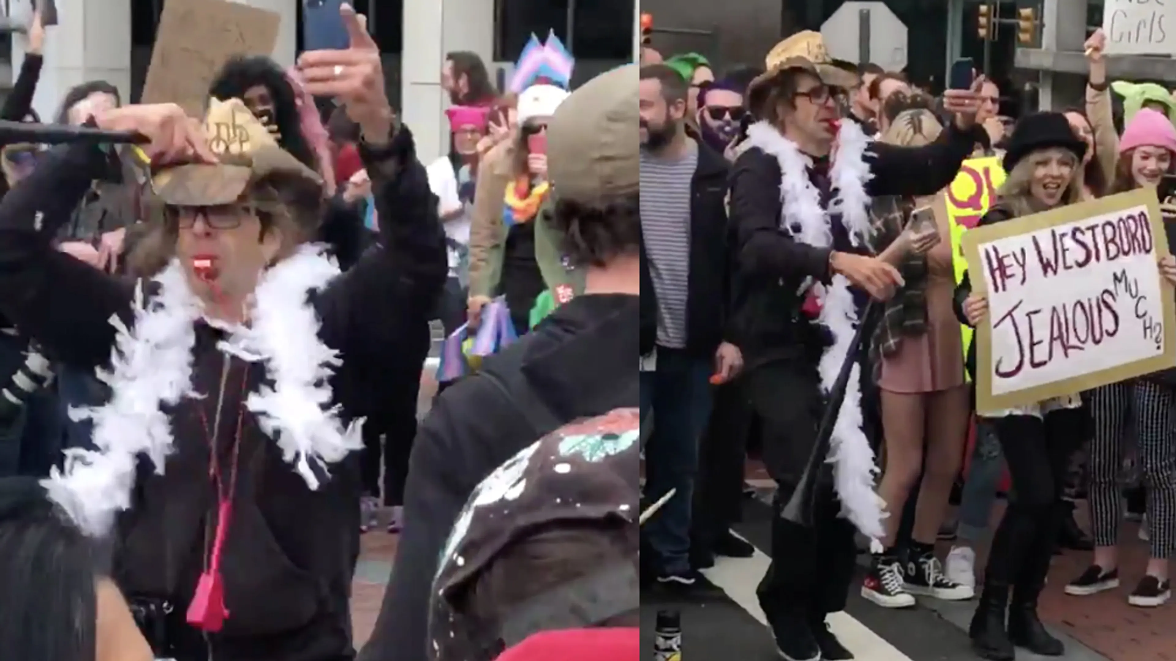 Watch Lamb Of God Frontman Randy Blythe's Hilarious Westboro Baptist Church Protest