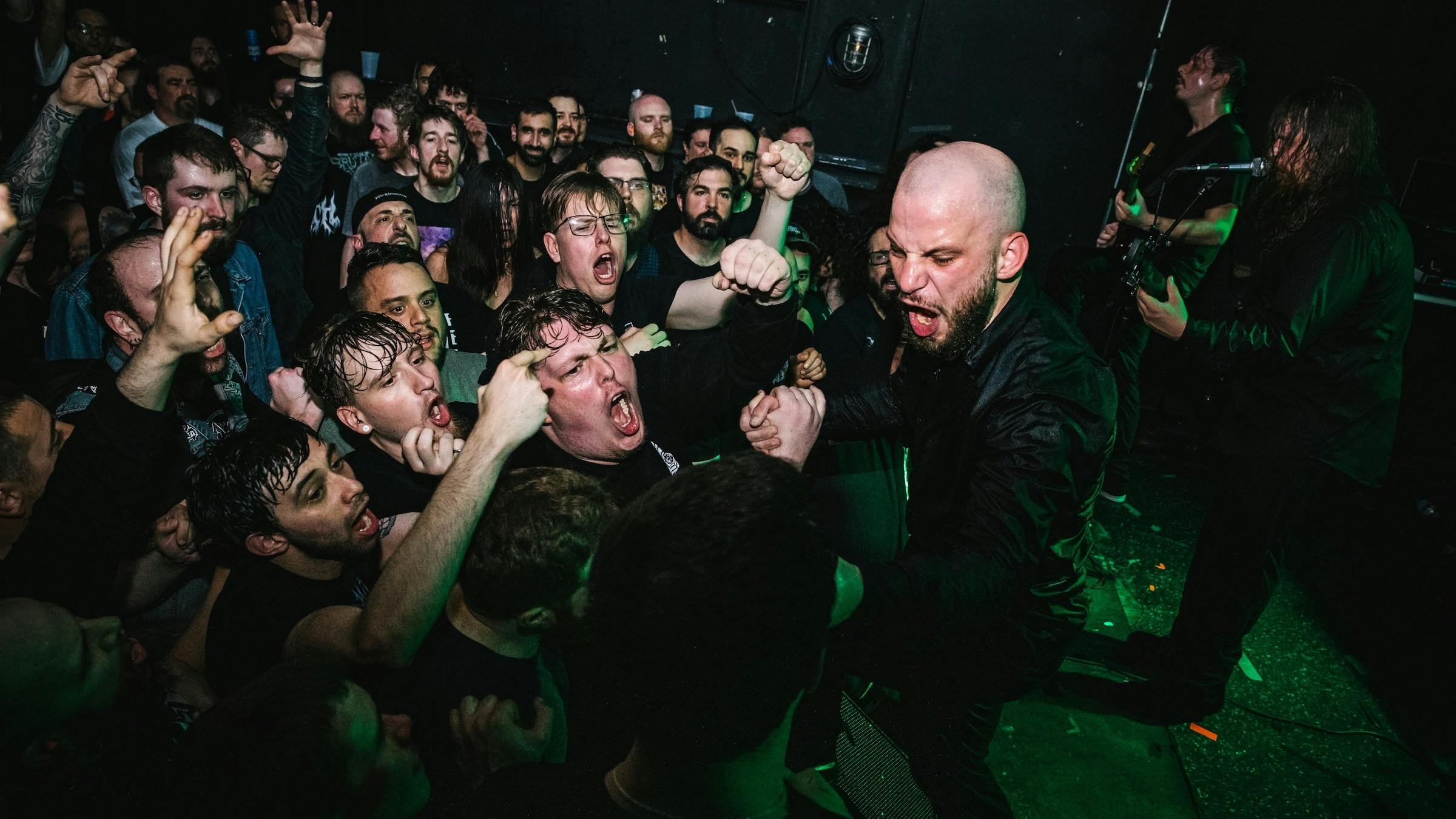 Photos: Rivers Of Nihil And More Bring Chaos To Brooklyn