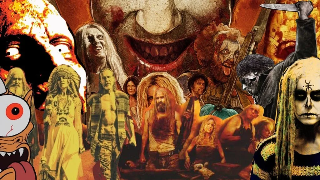 Rob Zombie Character Collage