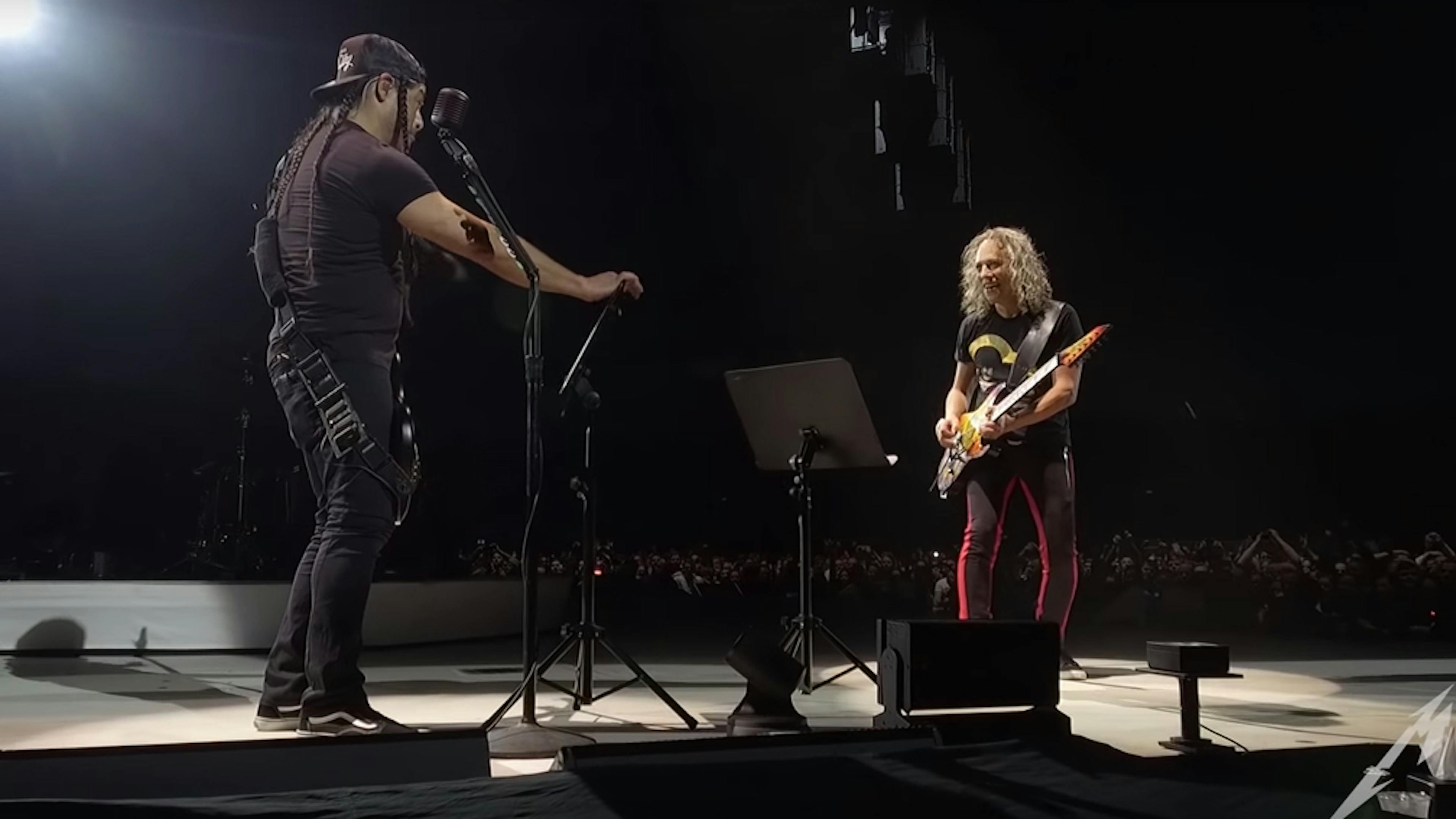 Watch Metallica's Rob Trujillo And Kirk Hammett Cover a-ha's Take On Me