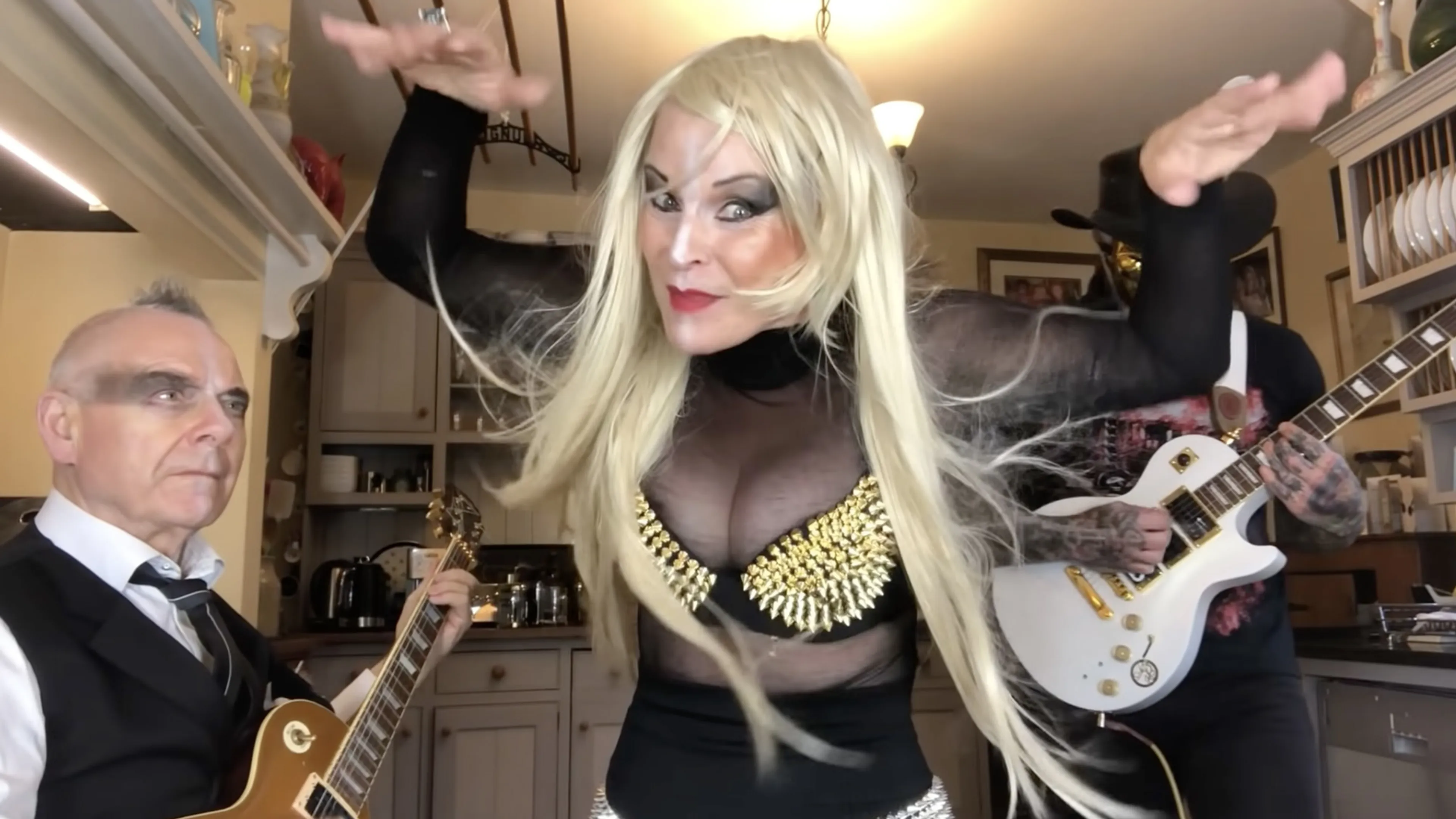 Robert Fripp and Toyah Willcox "take it to the extreme" with Black Sabbath cover