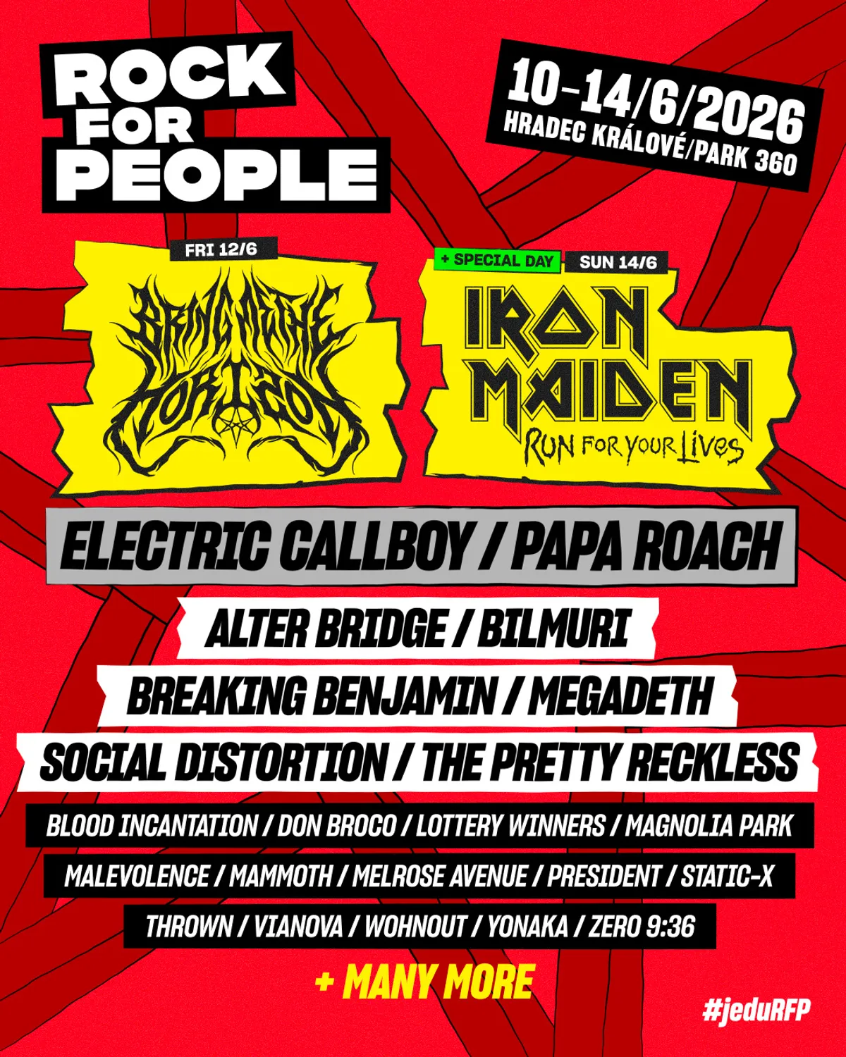 Rock for People 2026 announce Bring Me The Horizon, Iron… | Kerrang!