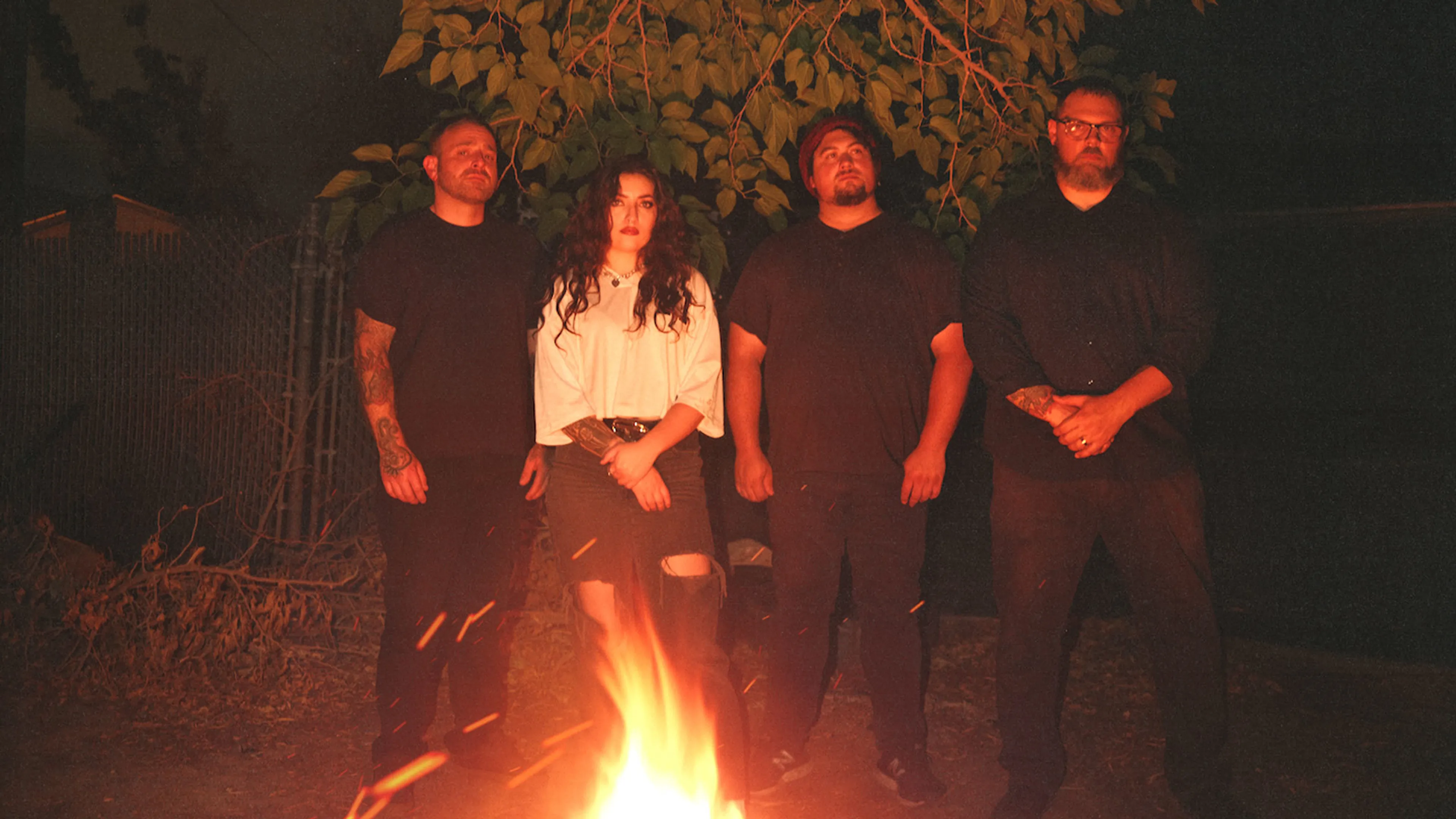 Listen to Roman Candle’s raging single, Fire In The Night Sky Forever