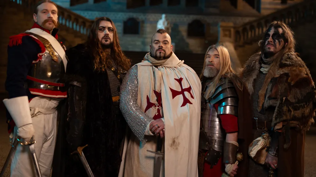 Sabaton June 2025 promo credit Joshua Dorfman